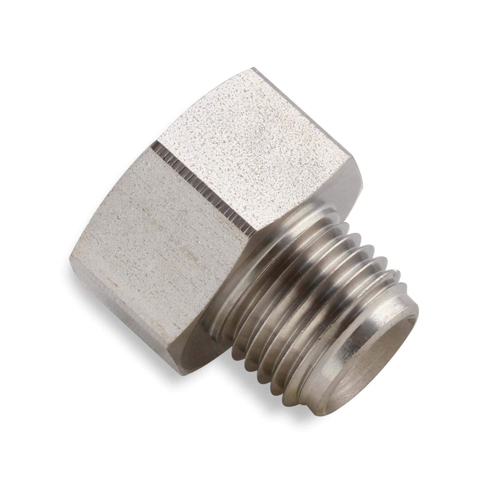 Earl'S Performance Plumbing Hardline Adapter, 1/2''-20 Inverted Flare Male To 9/16''-18 Inverted Flare Female For 3/16''