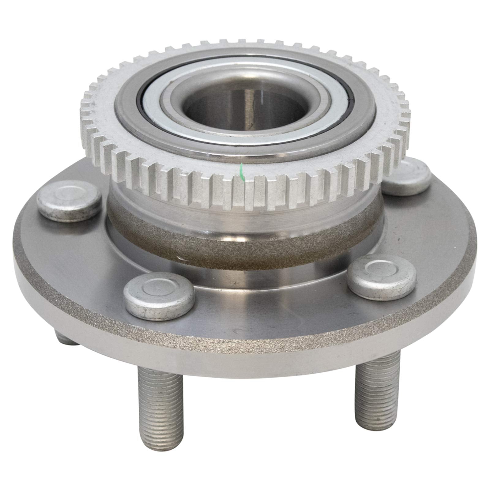 Trq Front Left Right Wheel Hub Bearing Assembly Driver Passenger Side Compatible With 2015-2021 Ford Mustang