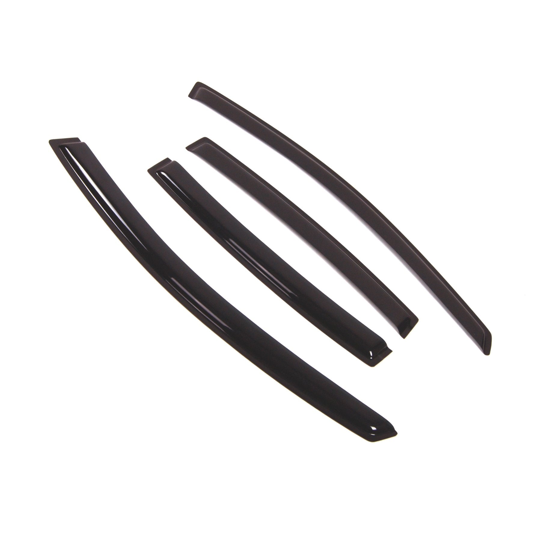Tuningpros Outside Mount Window Vent Visors Rain Guards Compatible With Nissan Sentra 2007-2012 | Side Window Wind Deflectors Ra