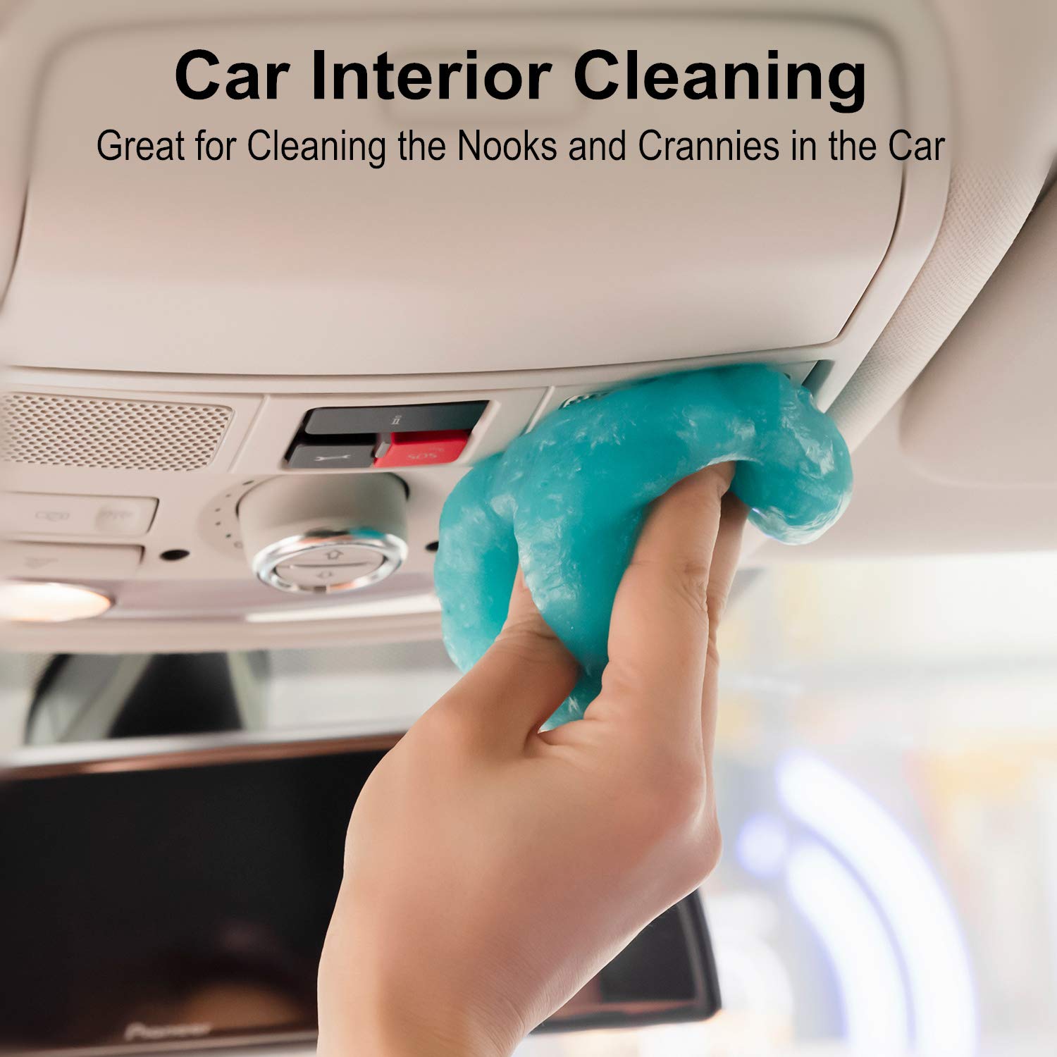 Ticarve Car Cleaning Gel Car Putty Car Cleaning Putty Auto Tools For Car Interior Cleaner Cleaning Kits Automotive Car Cleaner B