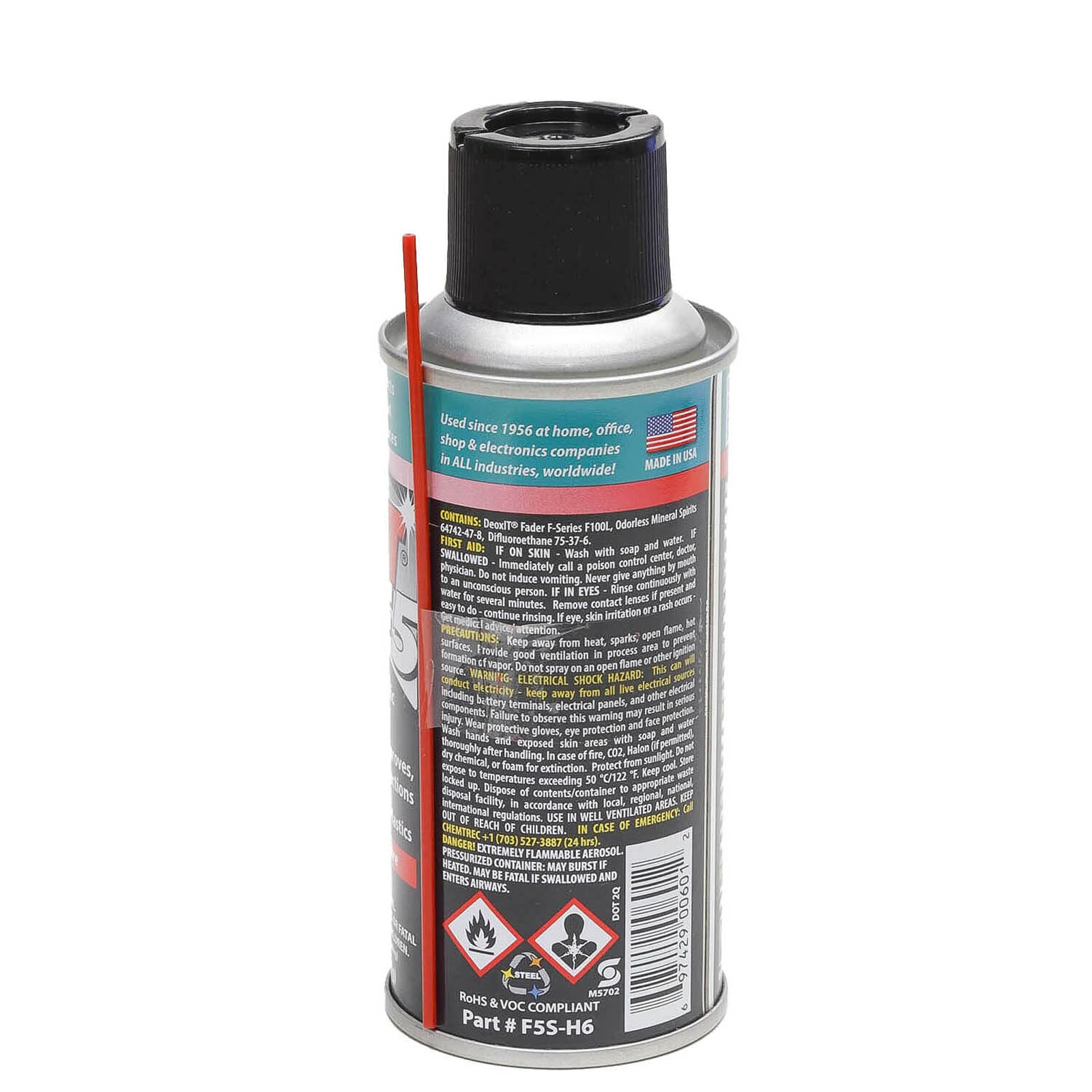 HOSA CAIG DeoxIT FaderLube Lubricant, 5 oz, Synthetic - Model F5SH6