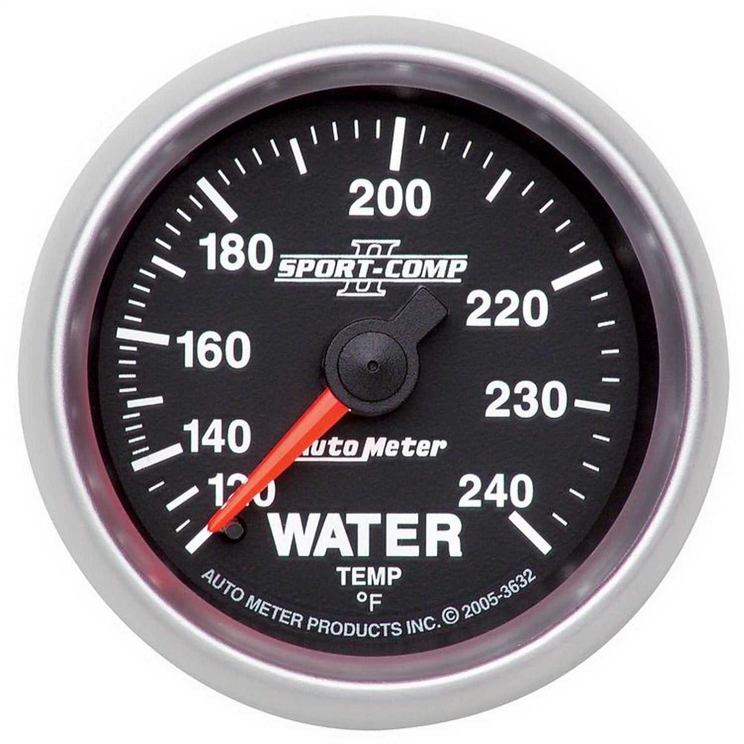 Auto Meter 3632 Sport Comp II Mechanical Water Temperature Gauge