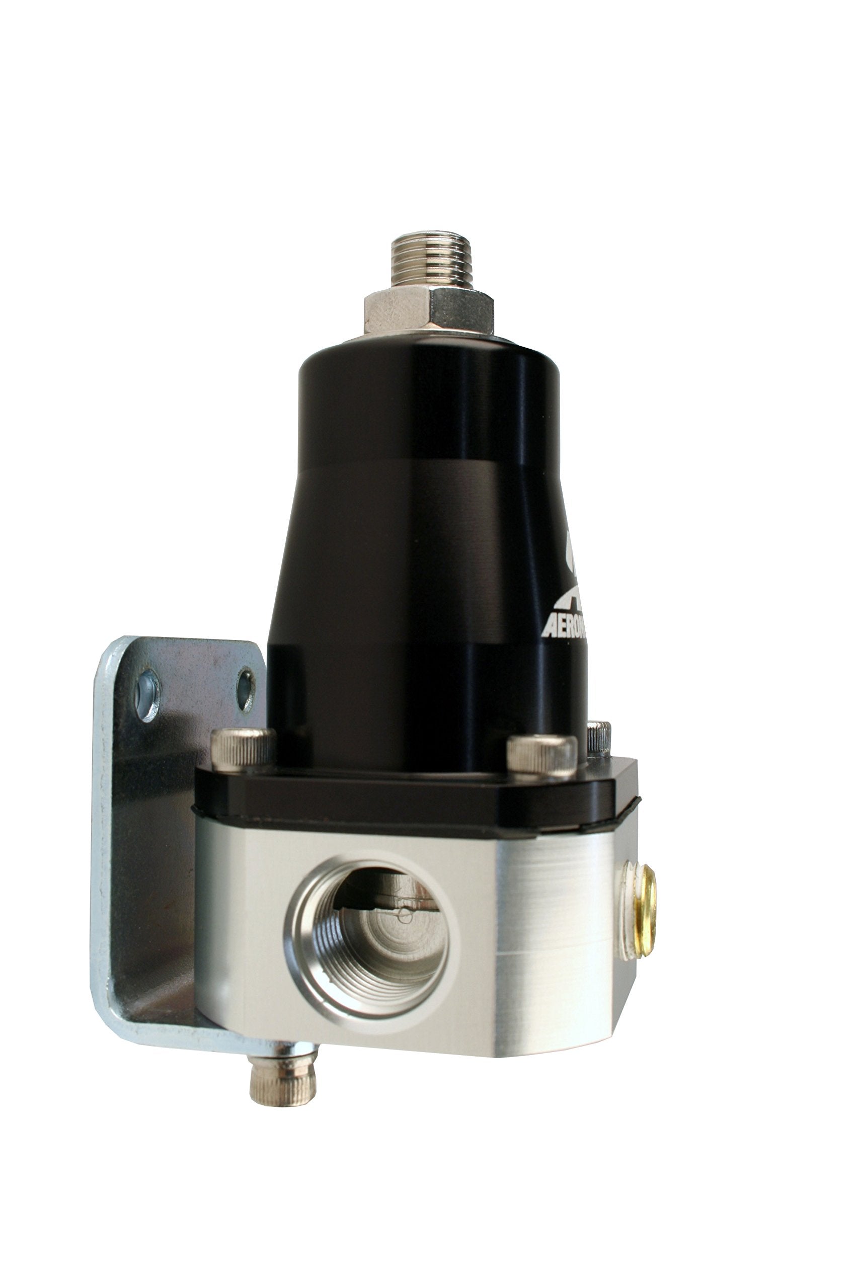 Aeromotive EFI Bypass Regulator 13129, Adjustable, (2) -6 Inlets, (1) -6 Bypass, Plastic Material