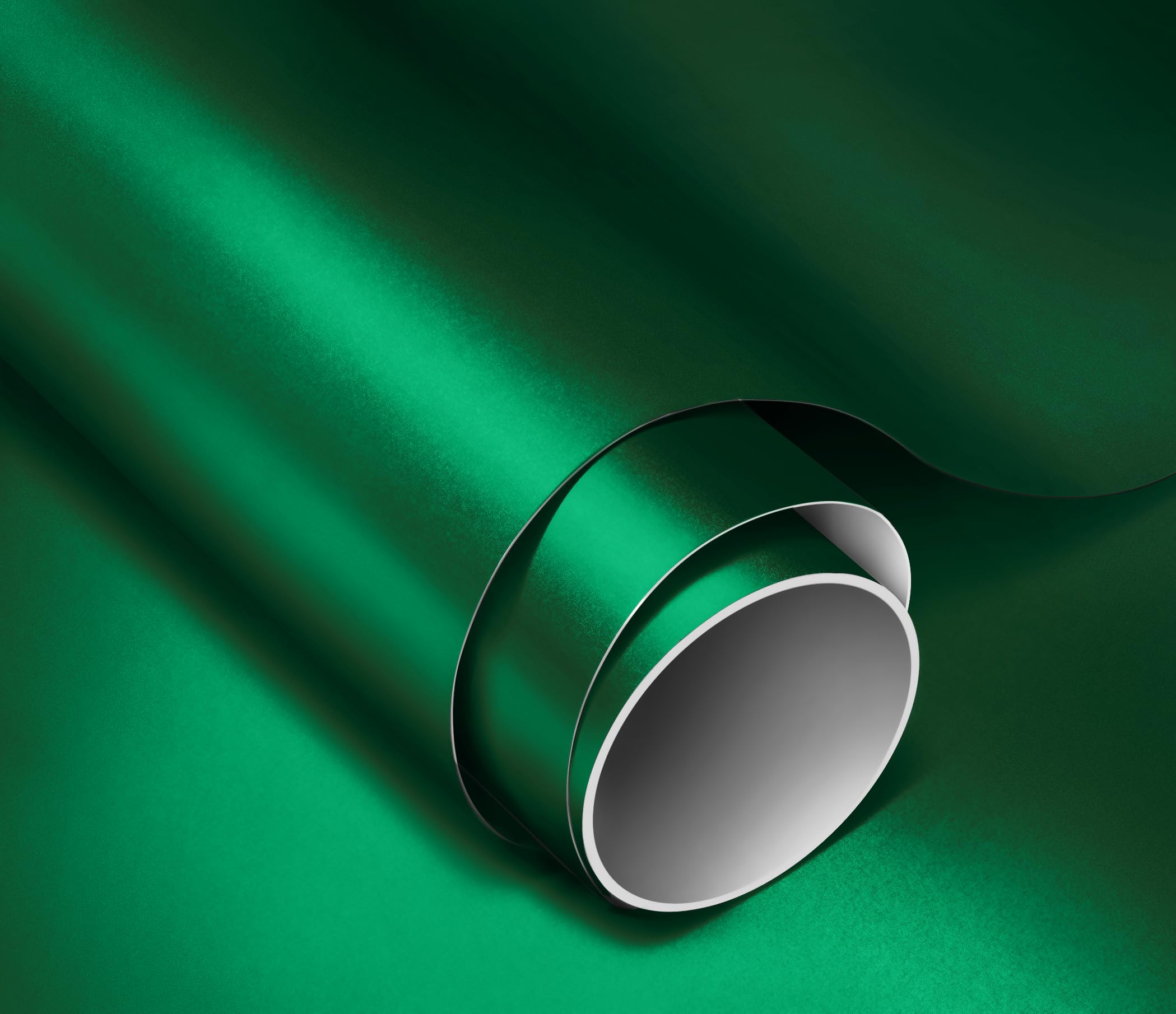 VViViD ColorFusion PPF Vinyl Car Wrap - Satin Chrome Stealth Green, 20ft x 5ft, Dry Apply