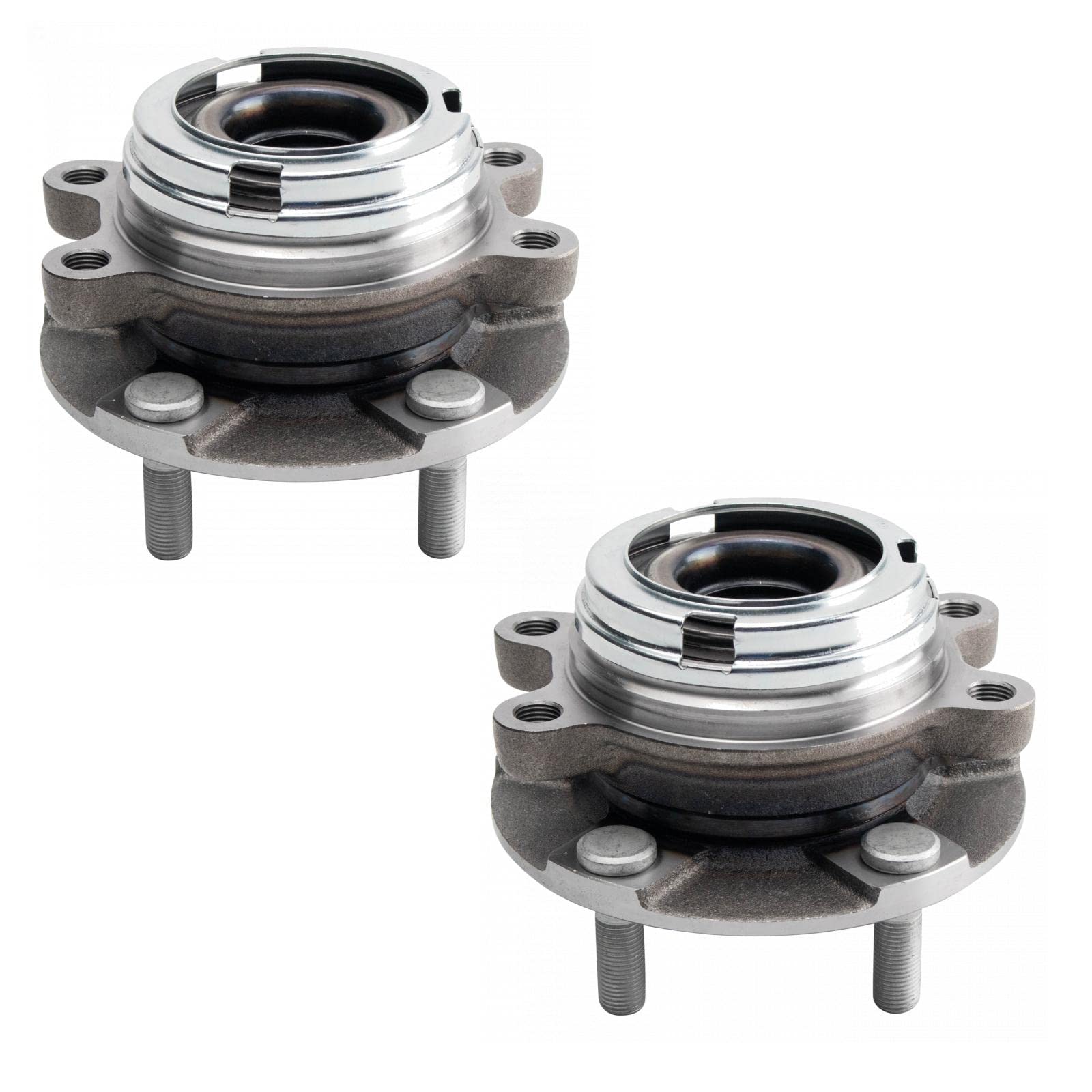 TRQ Front Wheel Bearing & Hub Assembly Pair for Nissan Infiniti - Model BHA71292