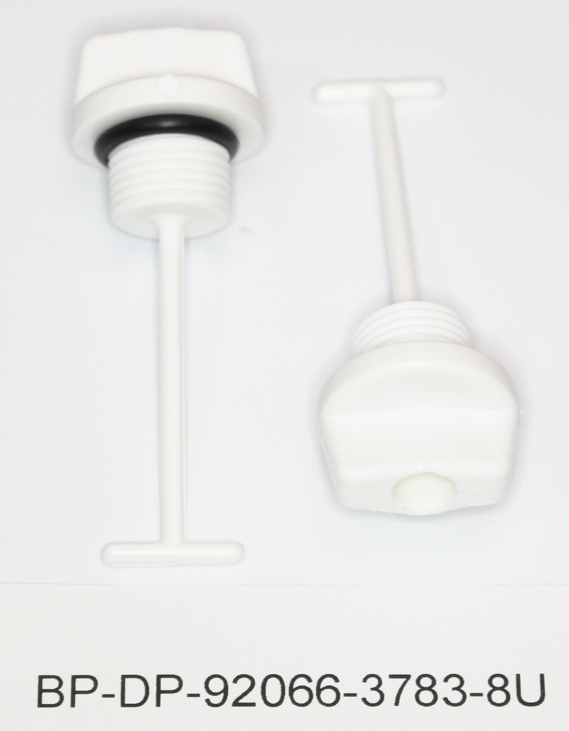 Jsp Manufacturing White Drain Plug Replacement For Kawasaki Oem# 92066-3783-8U 1100 900 750 Stx Zxi Ultra 150 Di (2 Pack) (2)