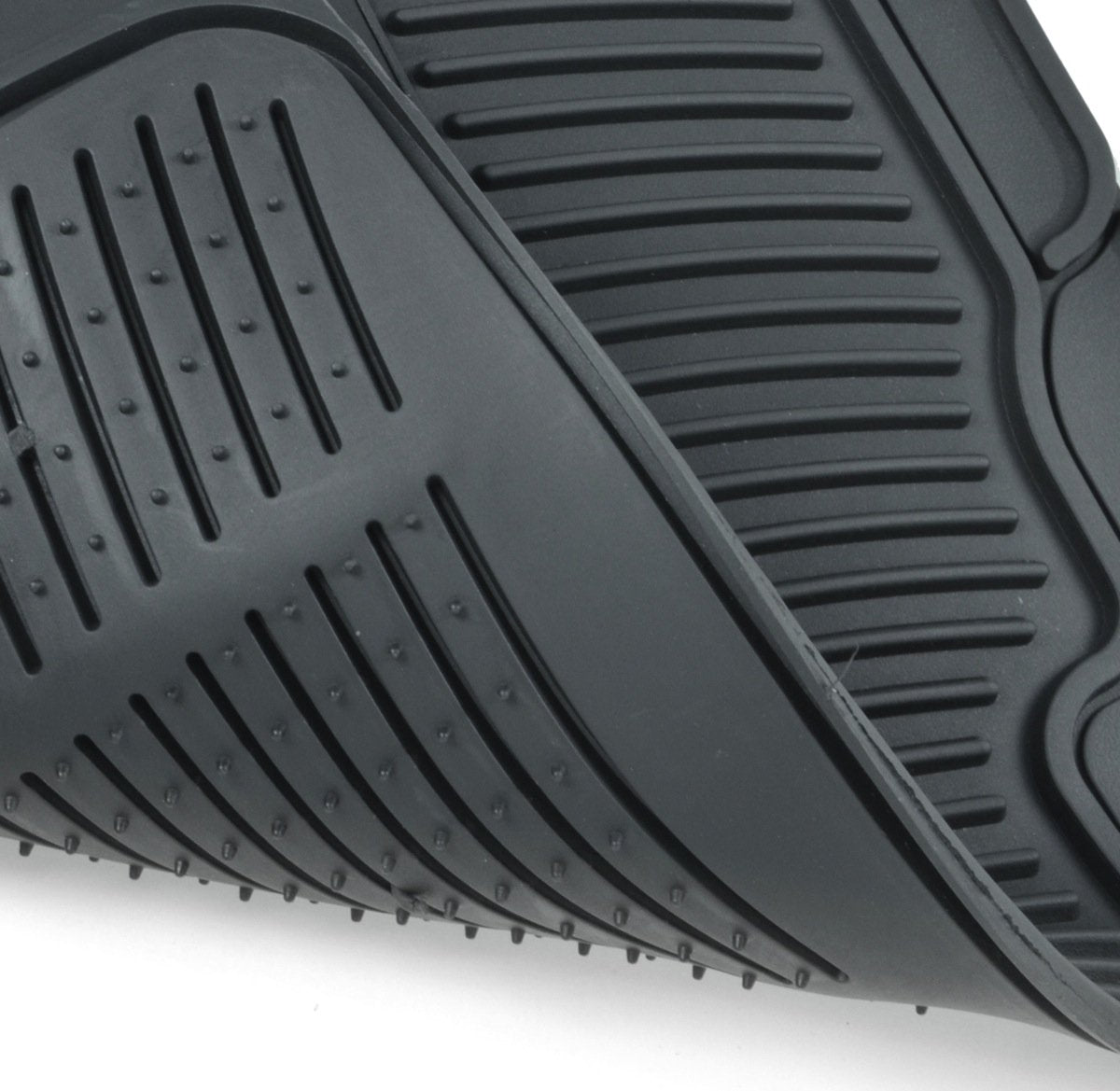 BDK Tweety Bird Car Floor Mats, Heavy Duty Rubber, All-Weather Protection, Model WBMT-1172, Black