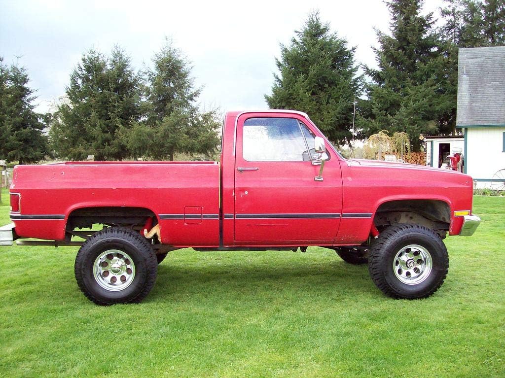Automotive Authority Black Side Body Trim Molding for 1973-1987 Chevy GMC Pickup Trucks - 2.25" Wide, Quarter Roll - 80"