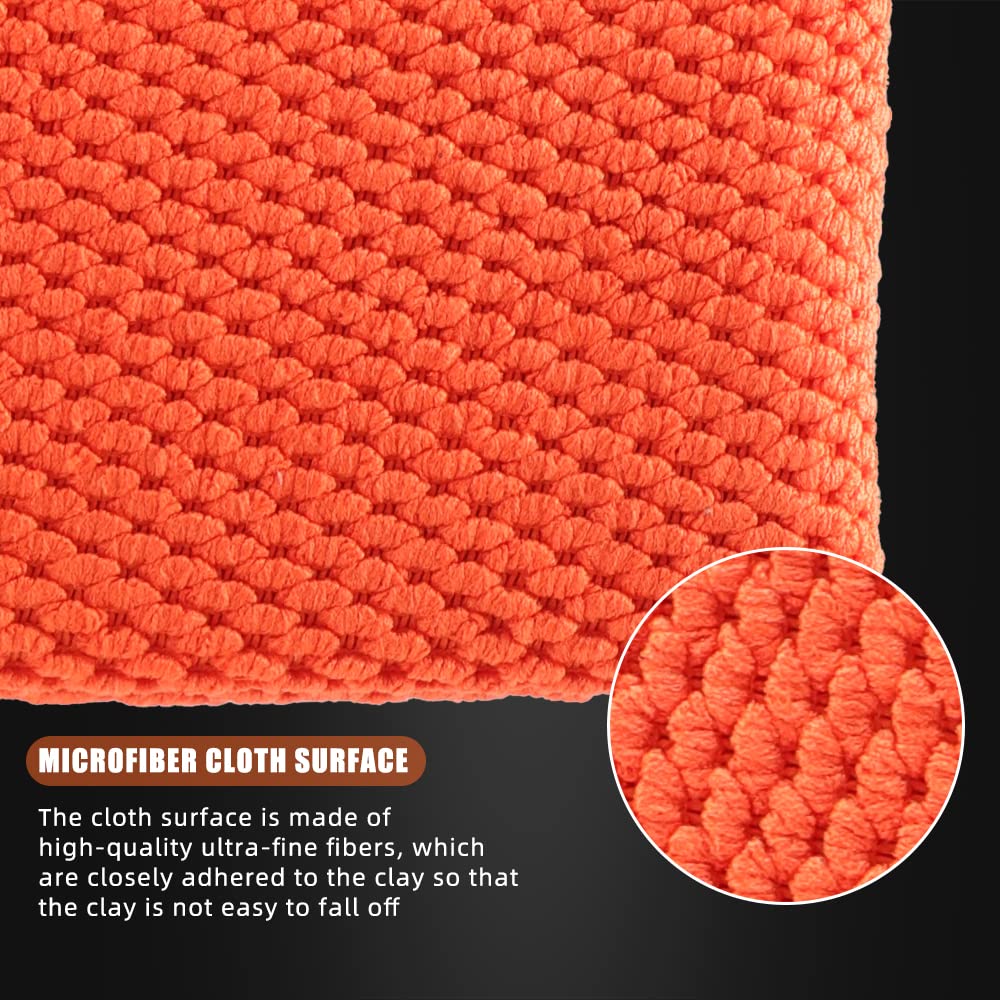 SPTA Clay Mitt, 1Pc Fine Grade Clay Bar Wash Mitt, Clay Eraser Mitt for Car Detailing, Auto Detailing Clay Bar Glove Quickly Rem