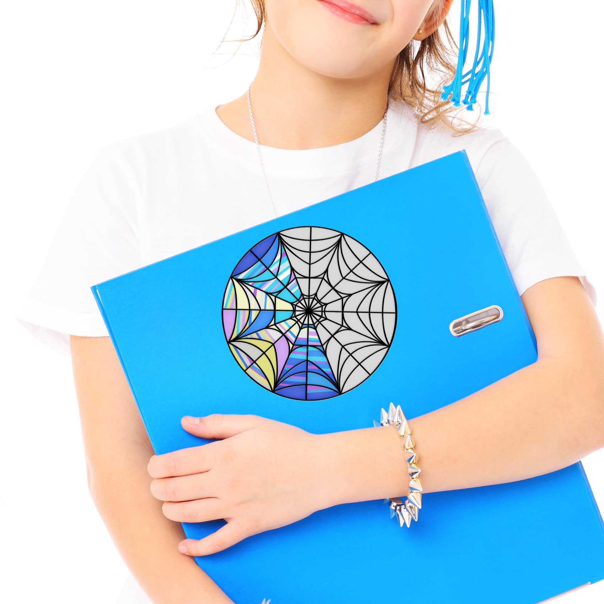 Bargain Max Decals Wednesday Addams Window Sticker Decal - 5.5"x5.5" Orajet 3165 Vinyl - Various Colors for Notebook, Car, Laptop
