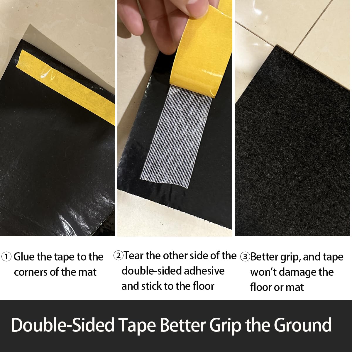 Jommie Chen Motorcycle Mat For Garage 36X72 Inches Garage Floor Mat Oil Absorbent Pad Rubber Backing Layer Oil Spill Mat Protect