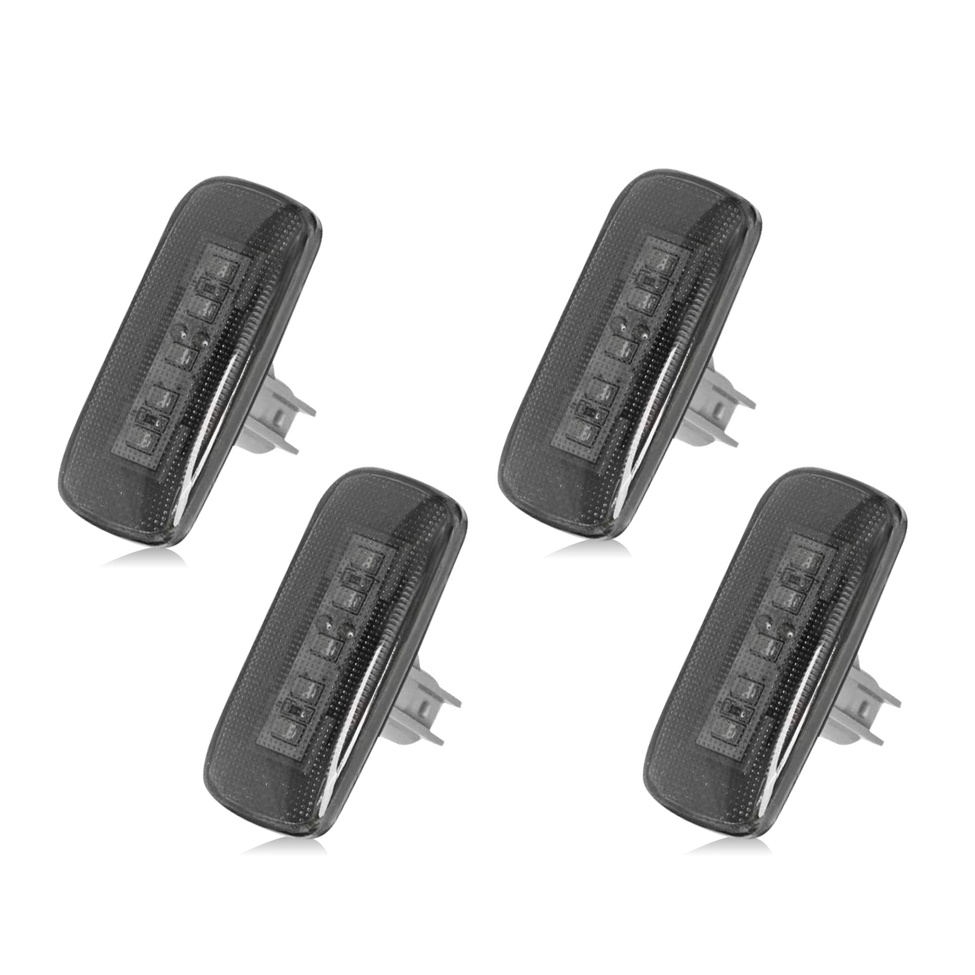 Basiker 5Led Side Marker Led Lights For 2010-2018 Dodge Ram 2500 Hd 3500 4500 5500 Heavy Duty Dually Trucks Rear Wheel Bed Fende