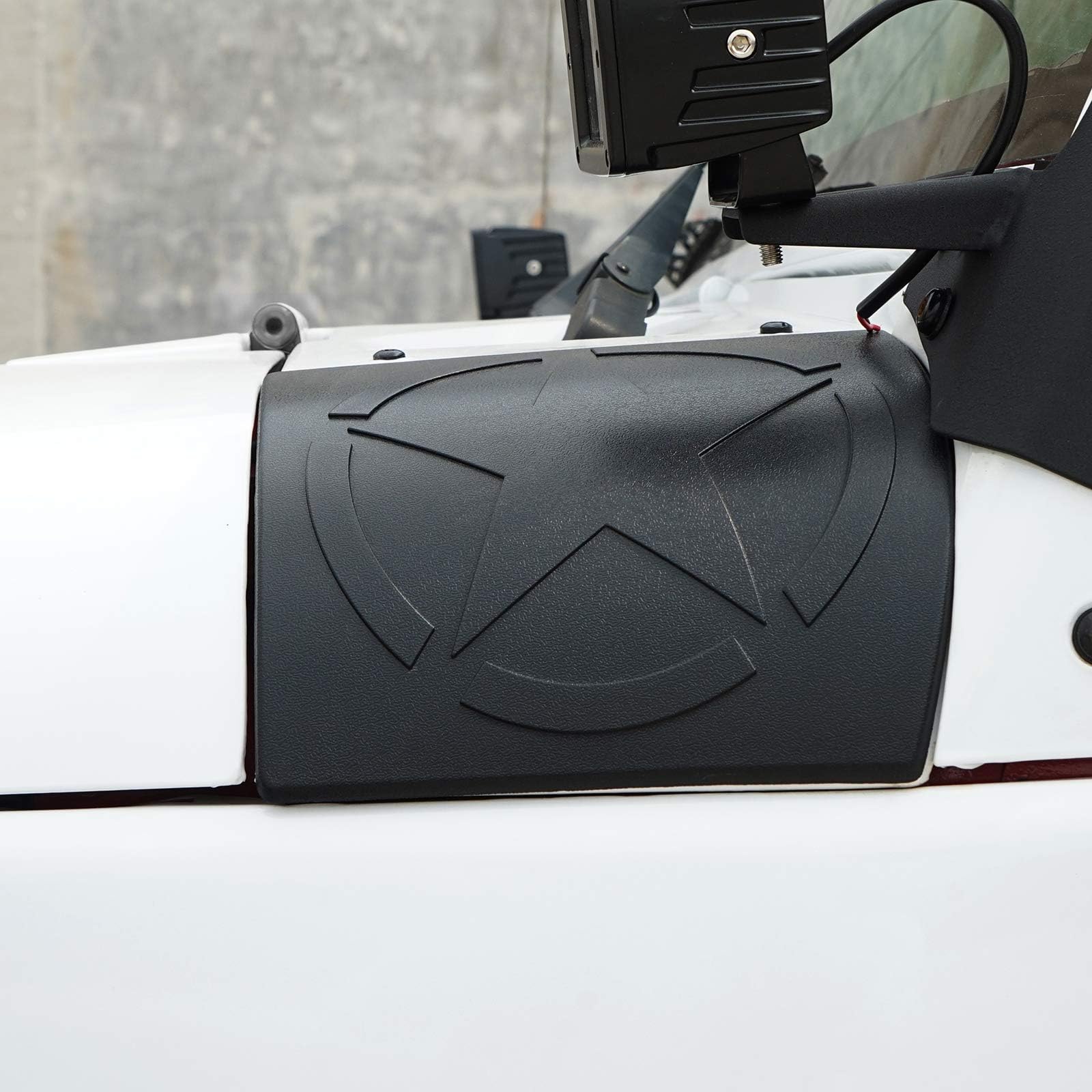 Hooke Road Cowl Body Armor Side Corner Guard Cover Compatible With Jeep Wrangler Jk & Unlimited 2007-2018 - Five Star