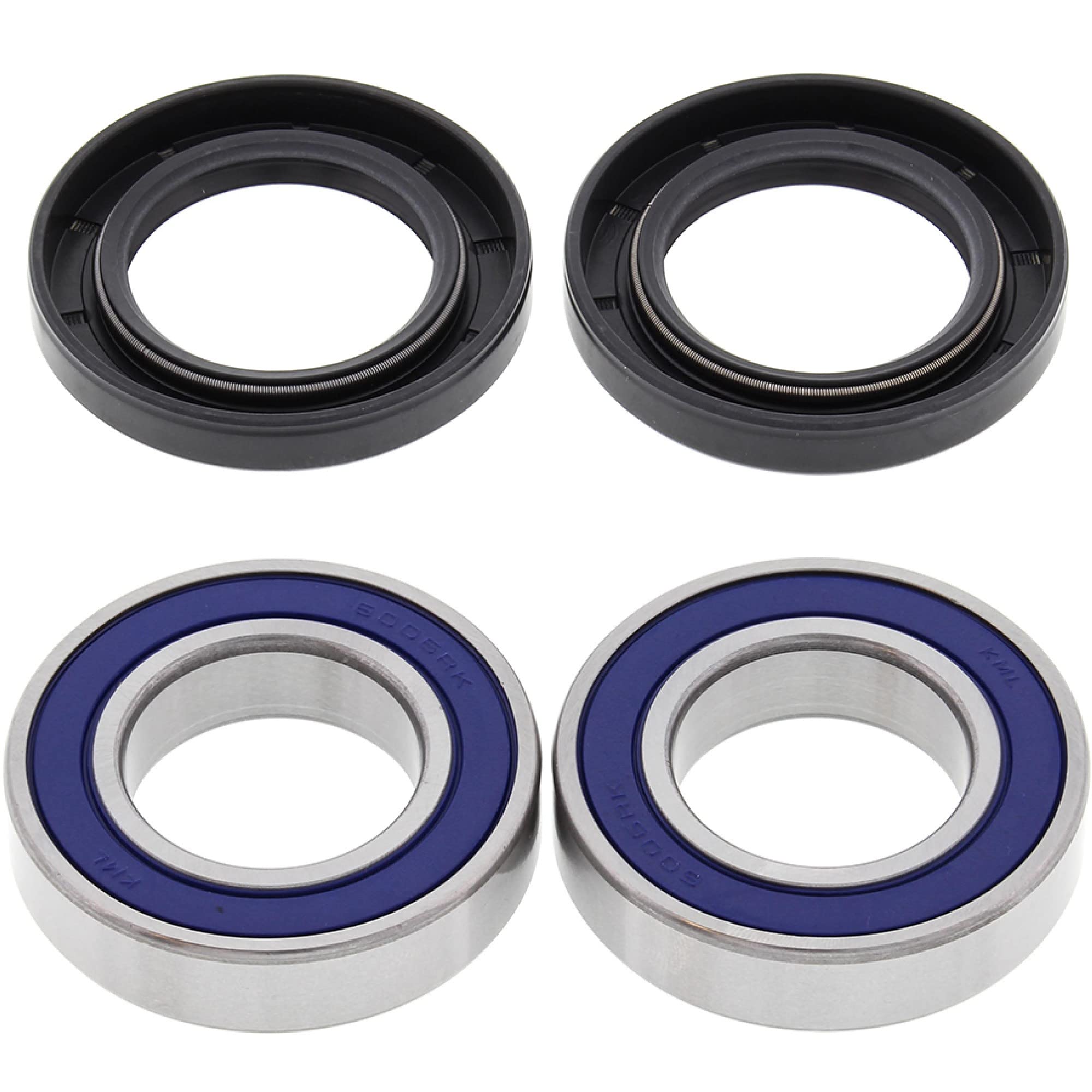 All Balls Rear Wheel Bearing Kit 25-1396 for Kawasaki KFX 90 2007 2008 2009 2010 2011 2012 2013 2014 2015 2016 2017 07 08 09 10 