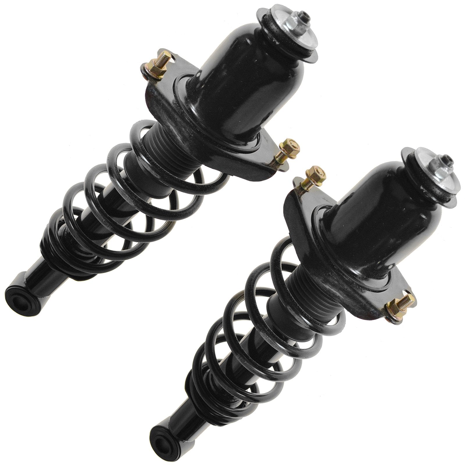 Trq Rear Strut & Coil Spring Assembly Set Driver & Passenger Sides Compatible With 03-08 Pontiac Vibe Toyota Corolla Matrix
