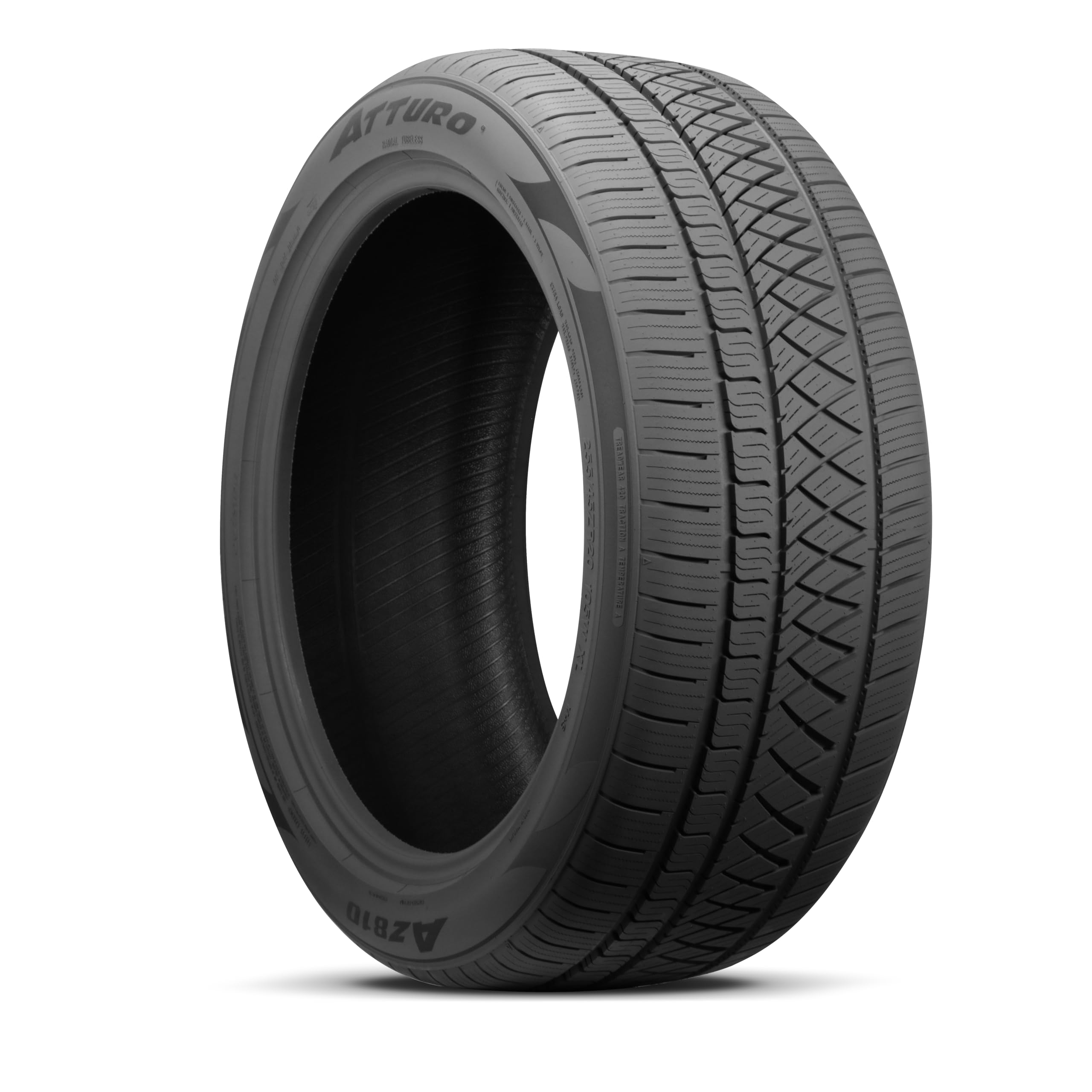 Atturo AZ810 Truck/SUV All-Weather Performance Radial Tire-295/40R24 295/40/24 295/40-24 114V Load Range XL 4-Ply BSW Black Side