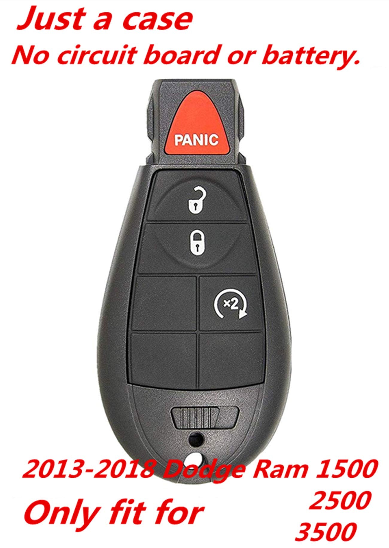 KAWIHEN Keyless Entry Remote Key Fob Replacement for 2013 2014 2015 2016 20172018 Dodge Ram Truck 1500 2500 3500 FCC ID: GQ4-53T