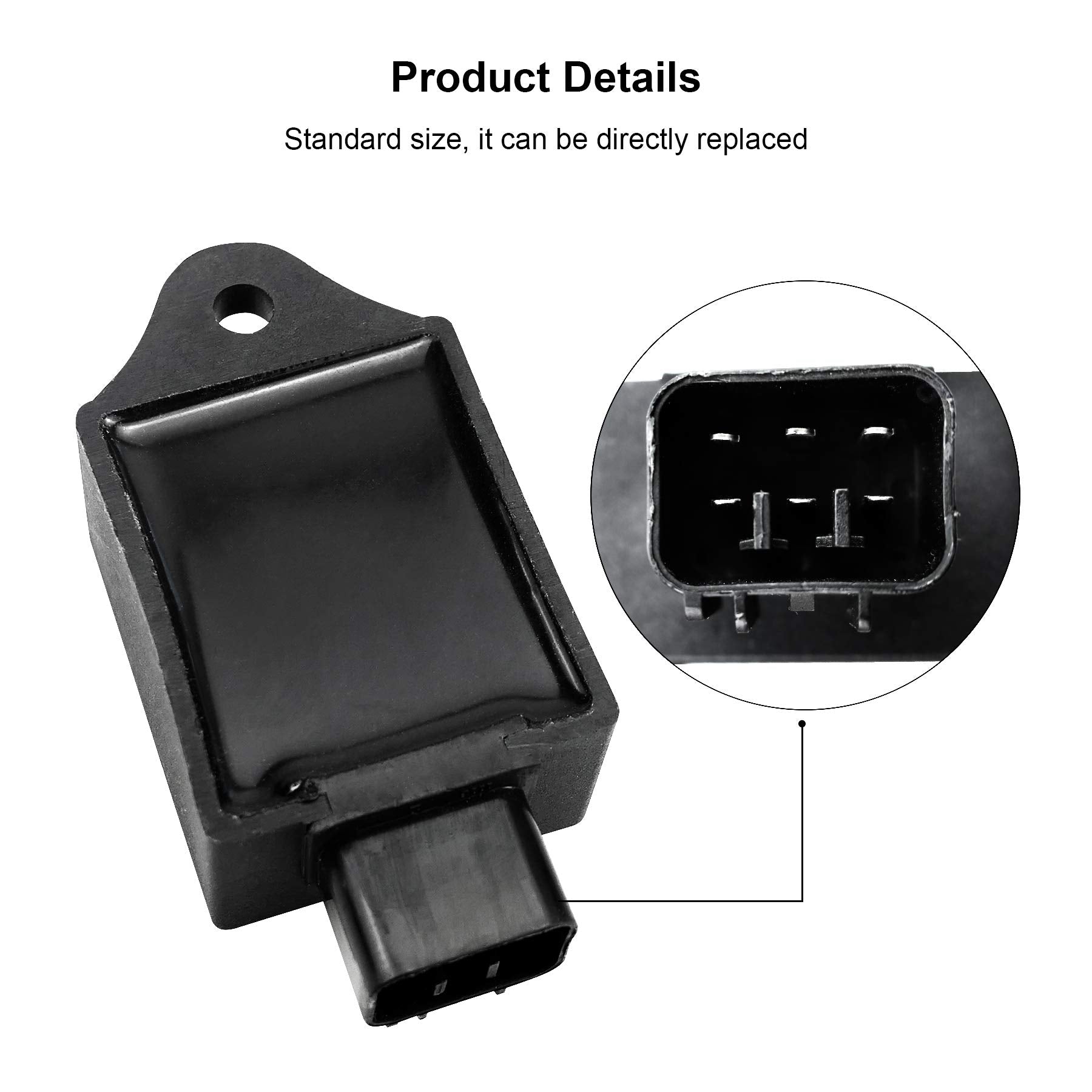 Tavaski CDI Ignitor for EZ-Go Golf Cart MCI Engine 2004-2008, Replaces EPIGC108 72872-G01
