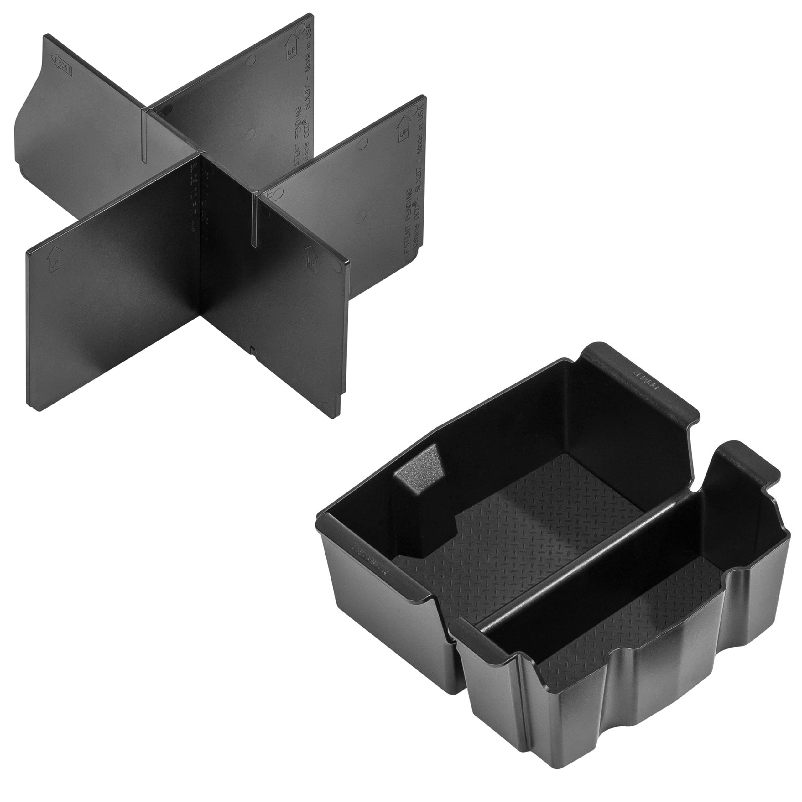 Vehicle Ocd - Center Console Divider And Tray Organizer For Jeep Wrangler Jl/Jlu (2018-2025) Gladiator Jt Truck (2020-2025) - Ma