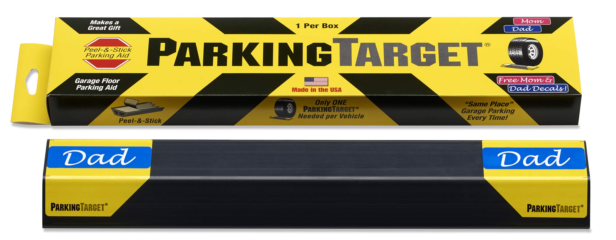Ipi-100 16'' (1 Pack): Parking Aid, Heavy Duty, Easy To Install, Peel & Stick - Only 1 Needed Per Vehicle- Mom And Dad And Usa D
