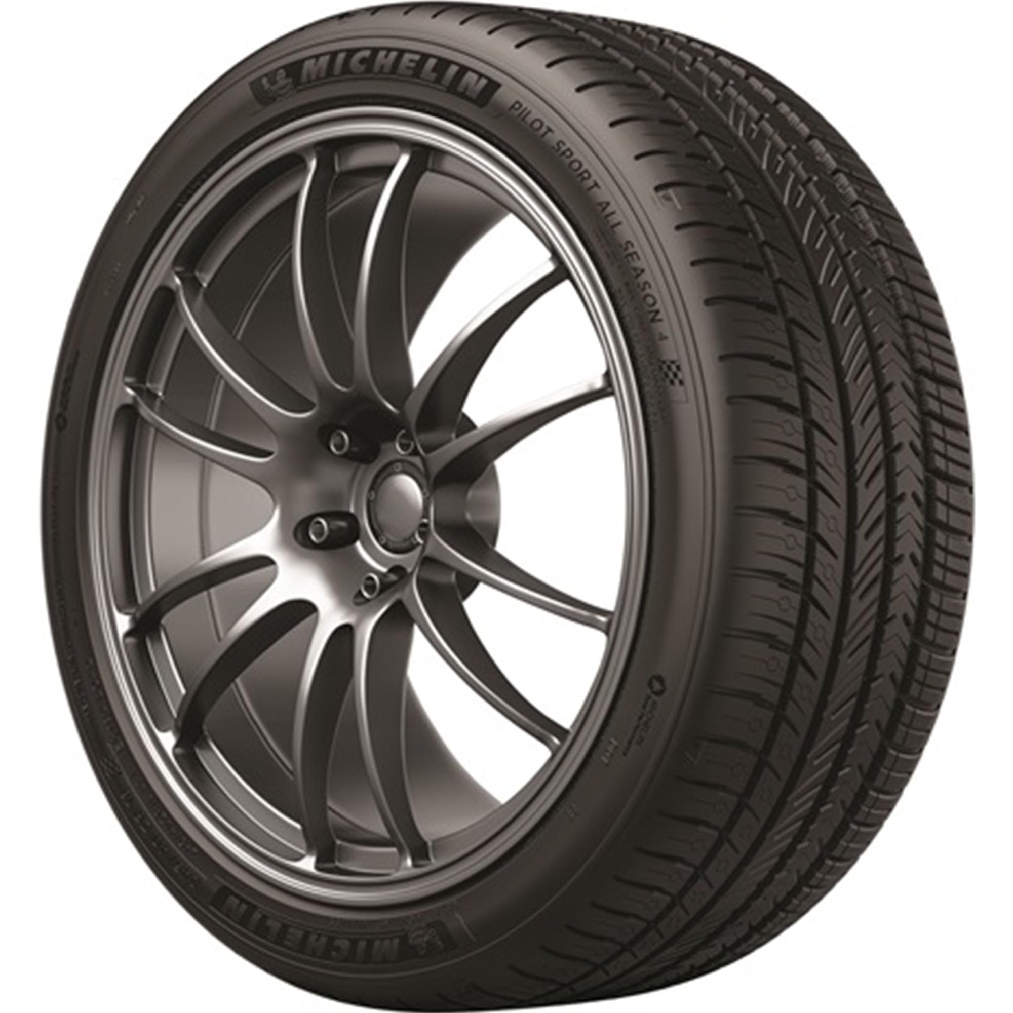 Michelin Pilot Sport All-Season 4 Car Tire For Sport And Performance Cars, 215/45Zr17/Xl 91Y