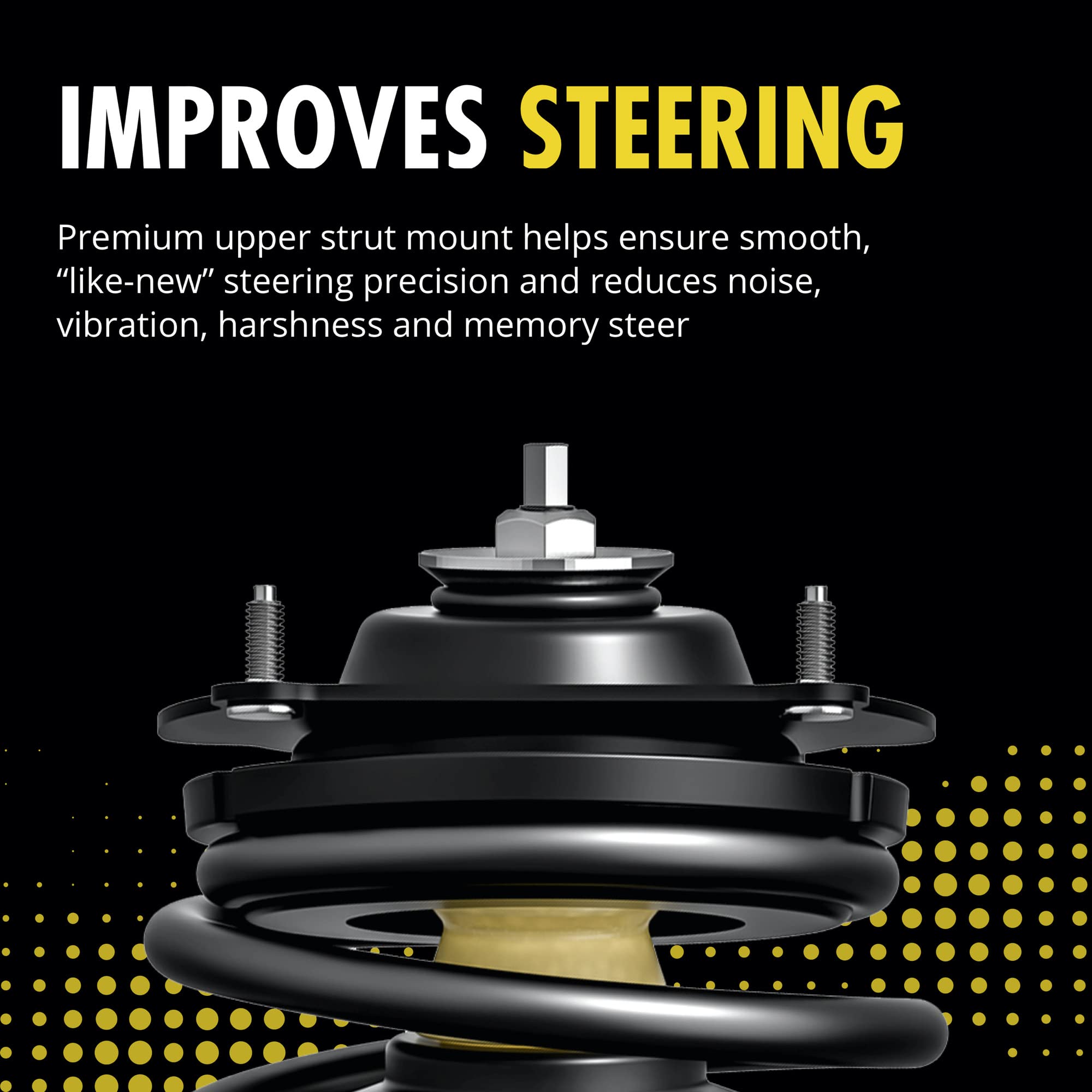Monroe Quick-Strut 172945 Suspension Strut And Coil Spring Assembly For Mazda 5