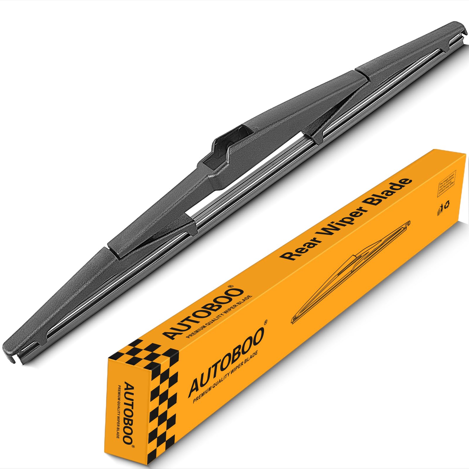 Autoboo 14 Inch Rear Wiper Blade Replacement For Jeep Cherokee,Tucson,Accent,Lexus,Rx330 Rx350 Rx400H,Mazda Cx5 Cx7 Cx9,2008-201
