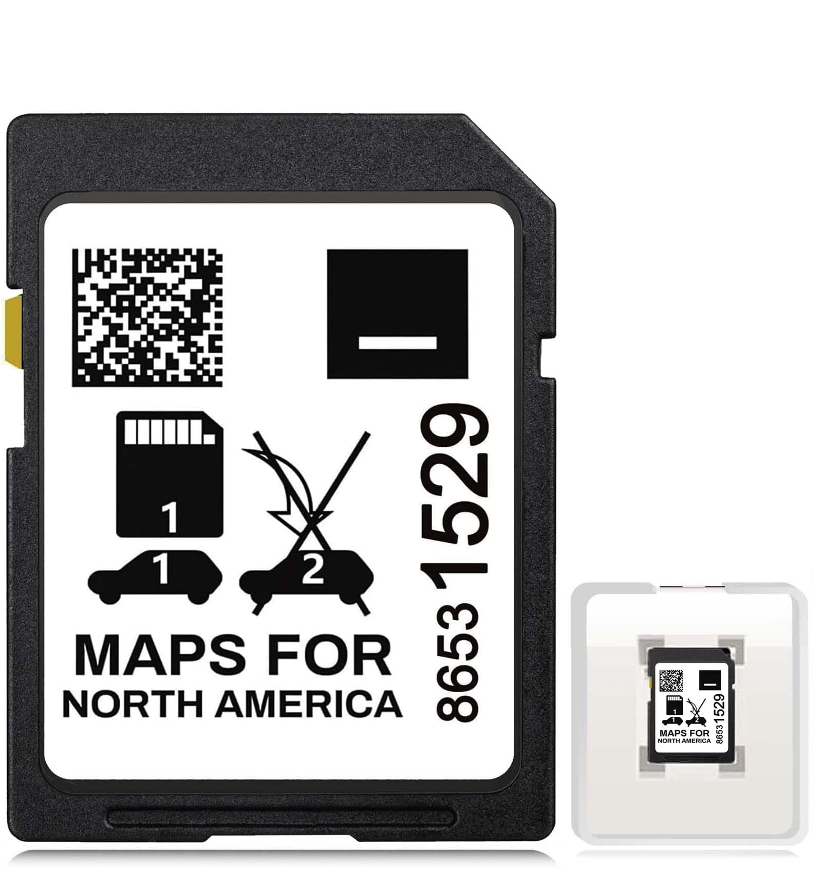 Latest Version Navigation SD Card Compatible with GM Vehicles, 86531529 Map Update fit for GMC, Chevrolet, Cadillac and Buick