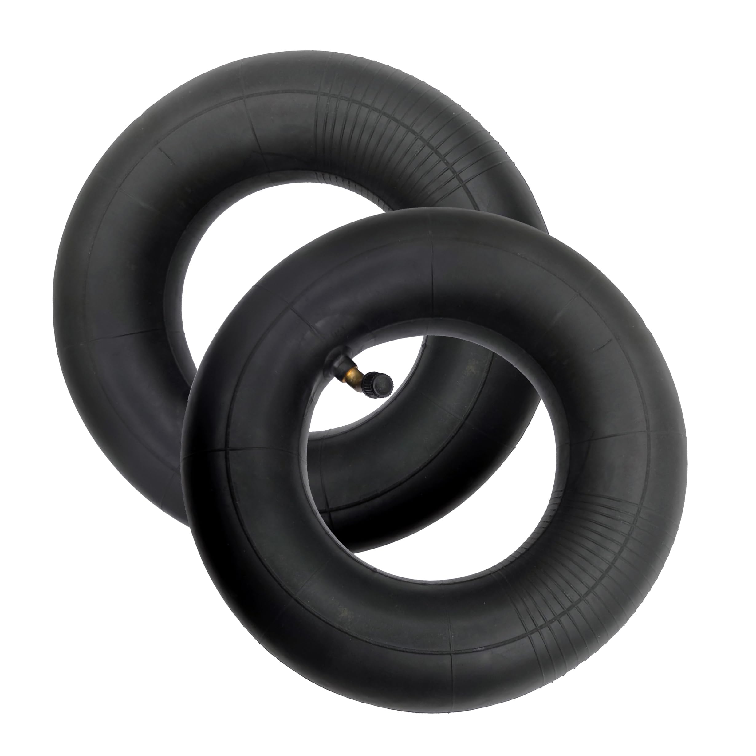 QsEzDo (2-pack) 2.80/2.50-4 Inner Tube with TR87 Bent Valve Stem, for Hand Trucks, Utility Cart, Lawn Mowers, Wheelbarrows, Doll