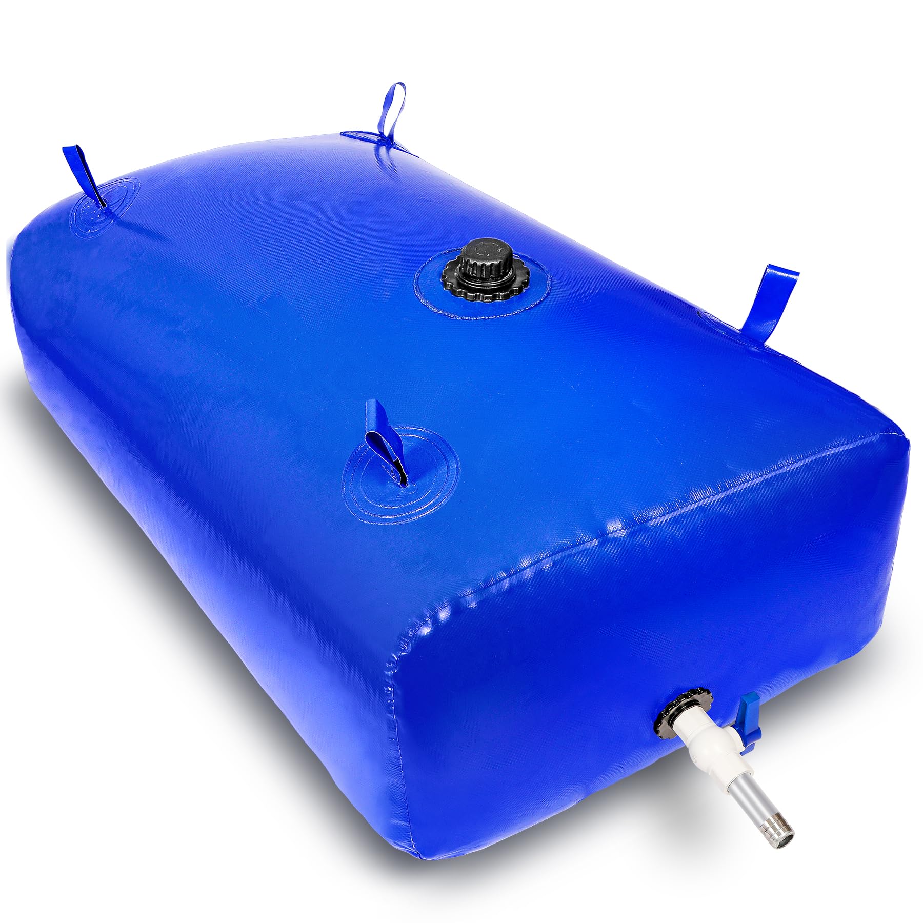 Ghosoone 1400 L/370 Gal Water Bladder Tank, Foldable Portable Water Storage Container, Emergency Water Bag For Rv, Truck Bed, Fi