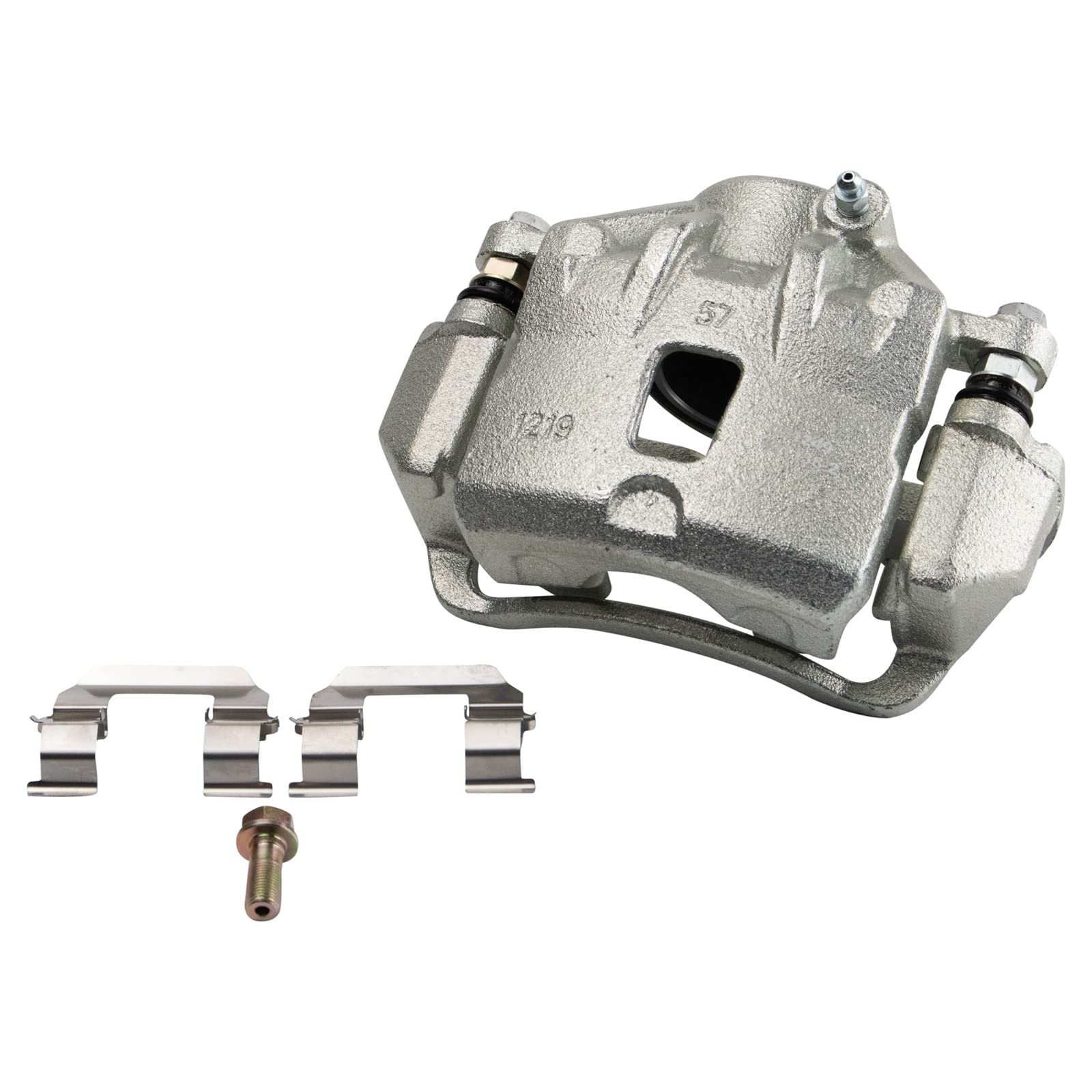 Trq Front Brake Caliper Set Compatible With 2007-2010 Hyundai Elantra 2006-2010 Sonata Kia Optima