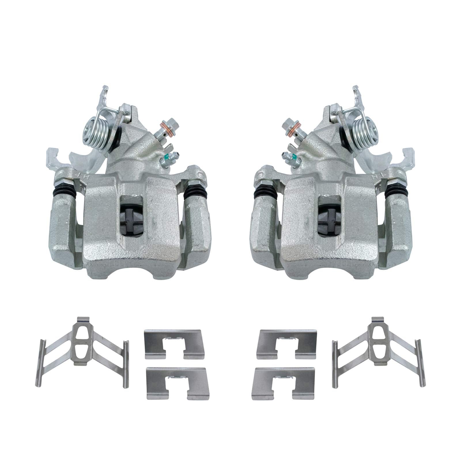 Trq Rear Brake Caliper Set Compatible With 2004-2008 Acura Tsx 1998-2007 Honda Accord