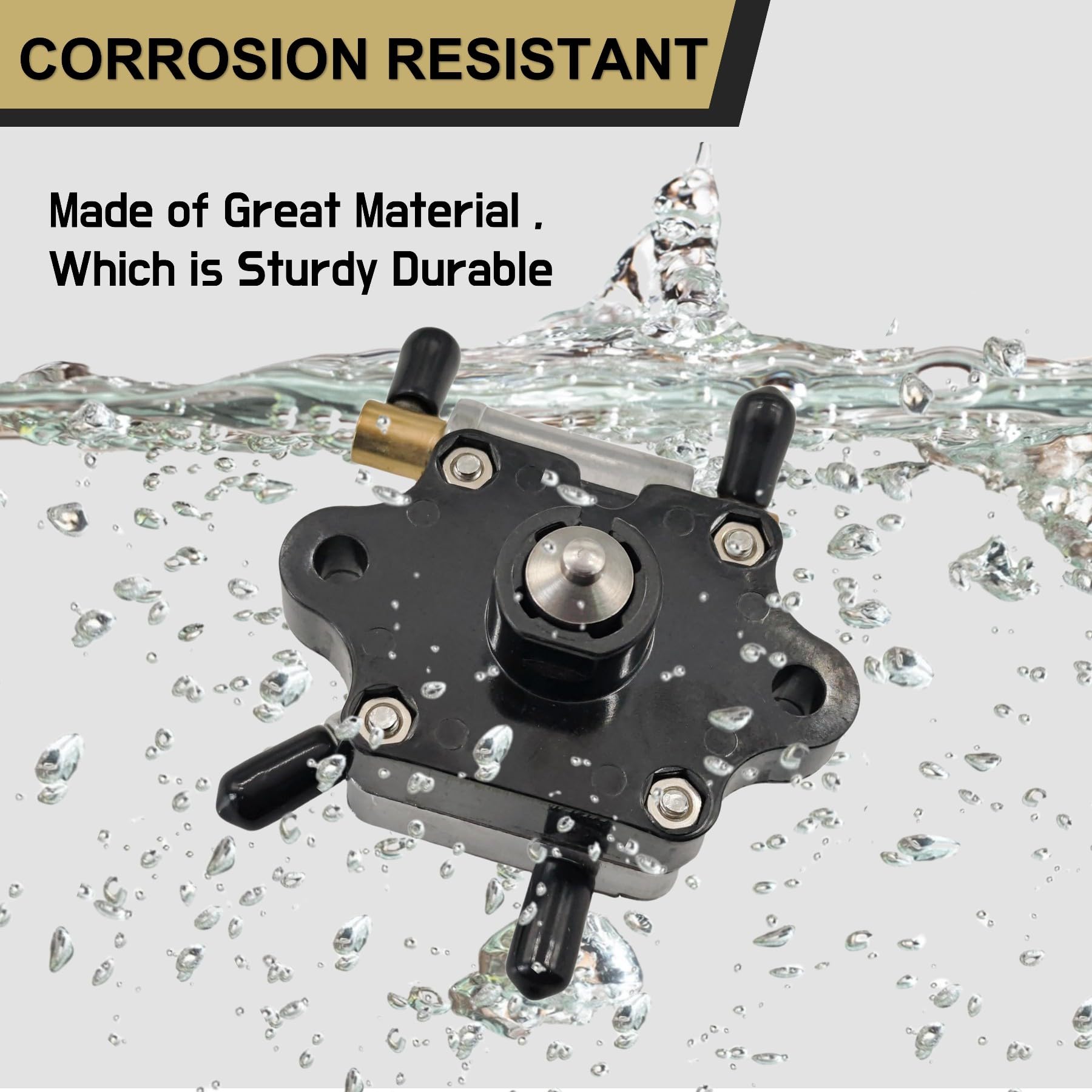 Jlm Marine 6Ah24410 Fuel Pump For Yamaha 4 Stroke 15Hp 20Hp Outboard Engines 6Ah-24410-00