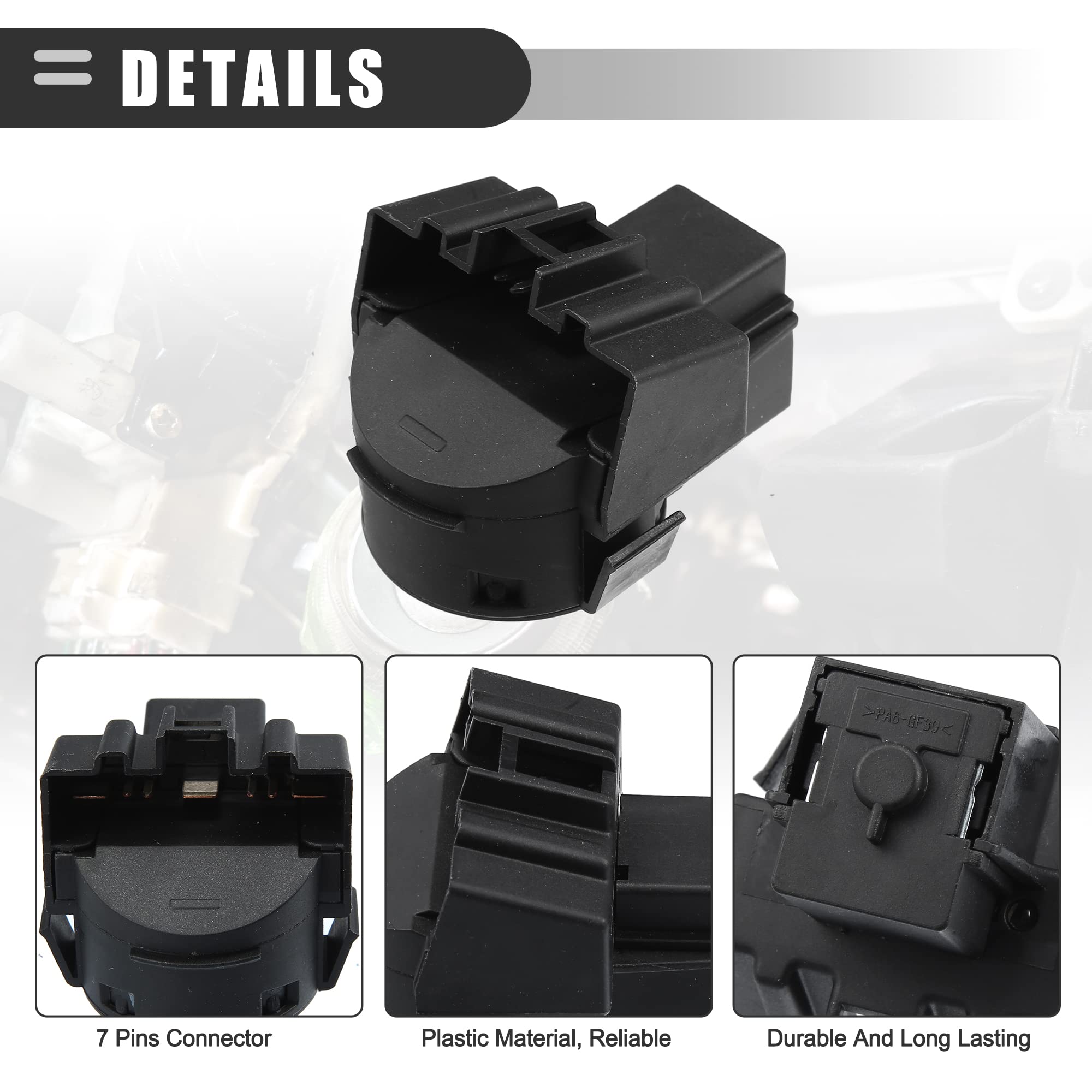 Motoforti Ignition Switch, Ignition Starter Switch, for Ford Edge Escape Explorer F-150 F-350, for Lincoln MKS MKX Navigator, fo