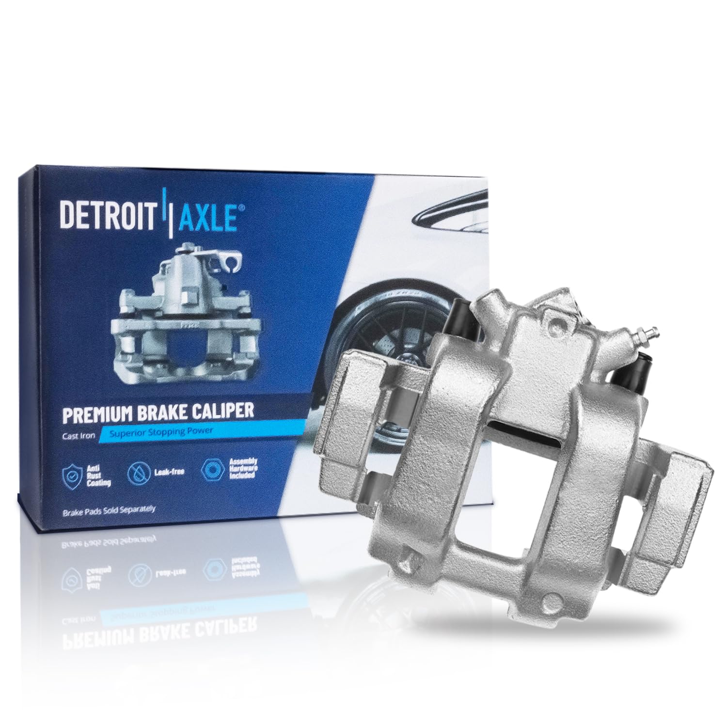 Detroit Axle - Front Right Brake Caliper for BMW 330i GT xDrive, 428i 430i xDrive Gran Coupe, Disc Brake Caliper With Bracket Re