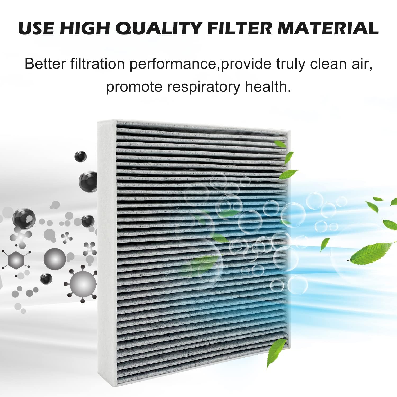 Capume for Cabin Air Filter JM133 Fits for 2021-2023 Elantra, 2022-2023 Ioniq 5, 2021-2023 Santa Fe, 2020-2023 Sonata, 2022-2023