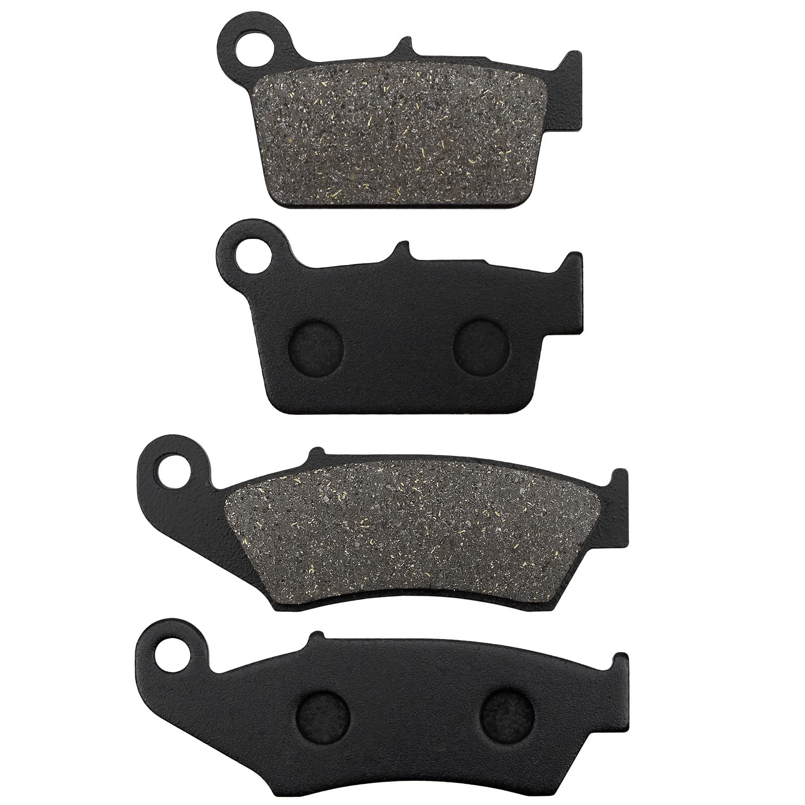 ZICOO Front & Rear Brake Pads for KAWASAKI KX250 KX250F 2004-2018, KX450F 2006-2020, KLX450R 2008-2018 for SUZUKI RM-Z 250 RM-Z