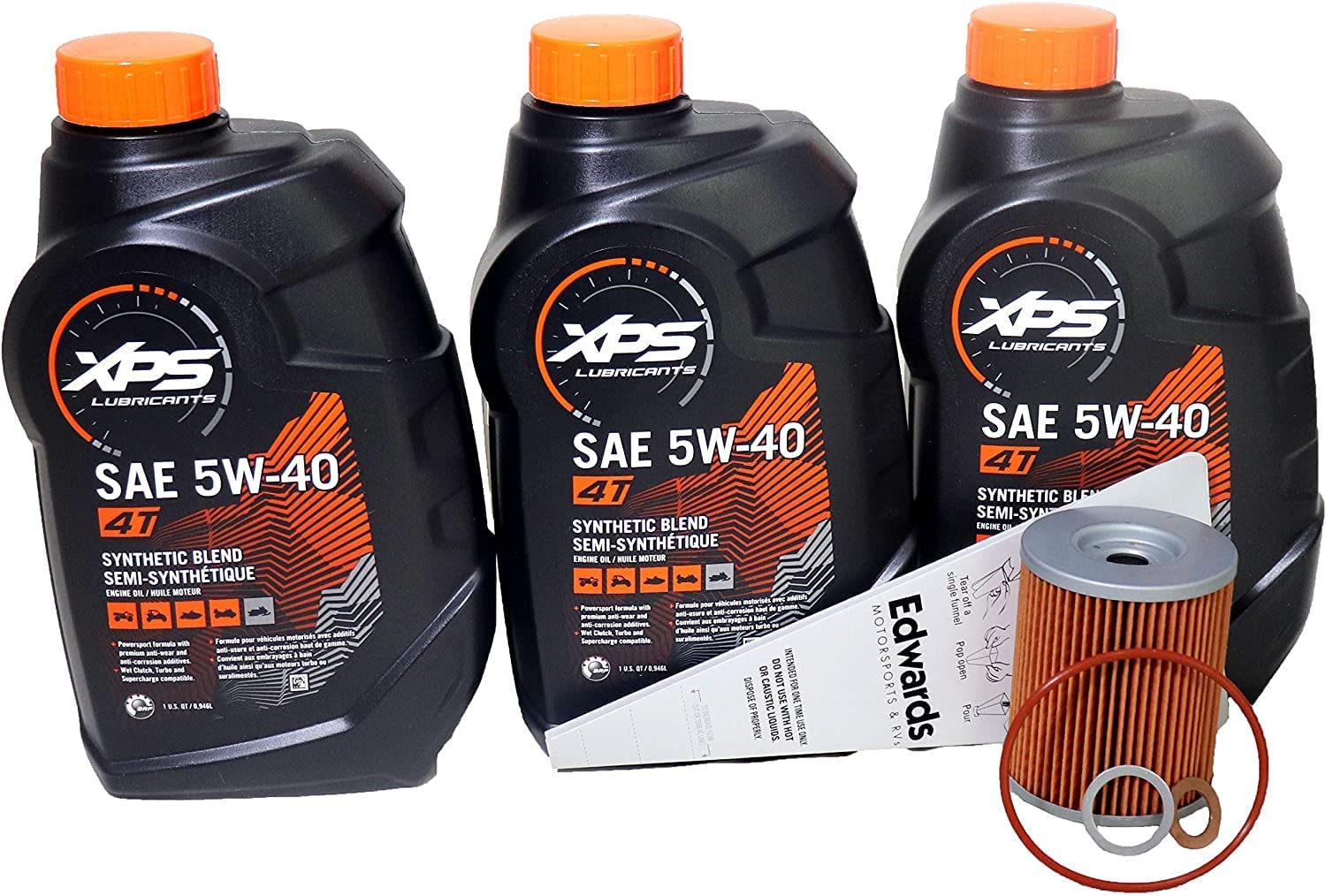 Can-Am Outlander Atv 570 600 650 850 Oil Change Kit