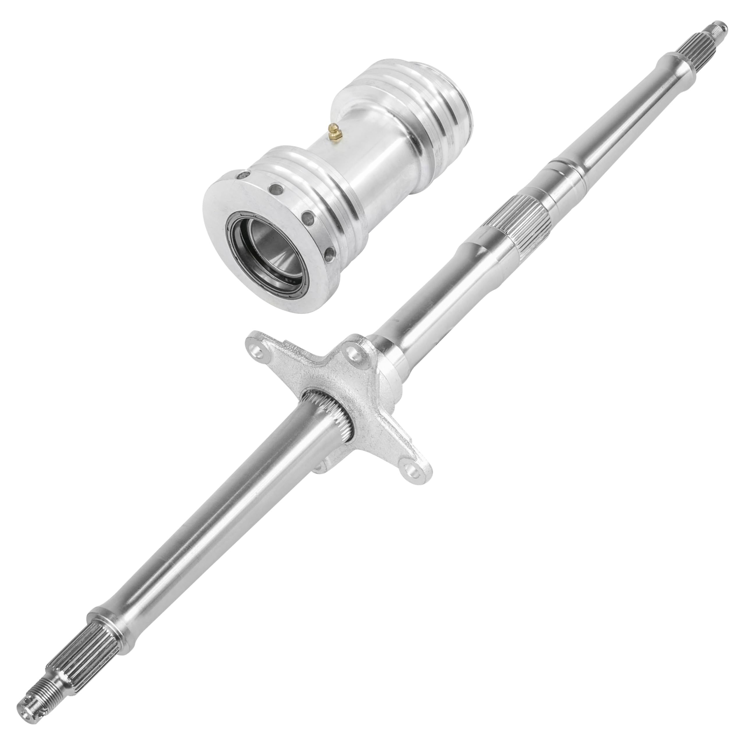 Caltric Rear Axle Shaft and Bearing Carrier Hub Compatible with Honda TRX300EX TRX300X Sportrax 300