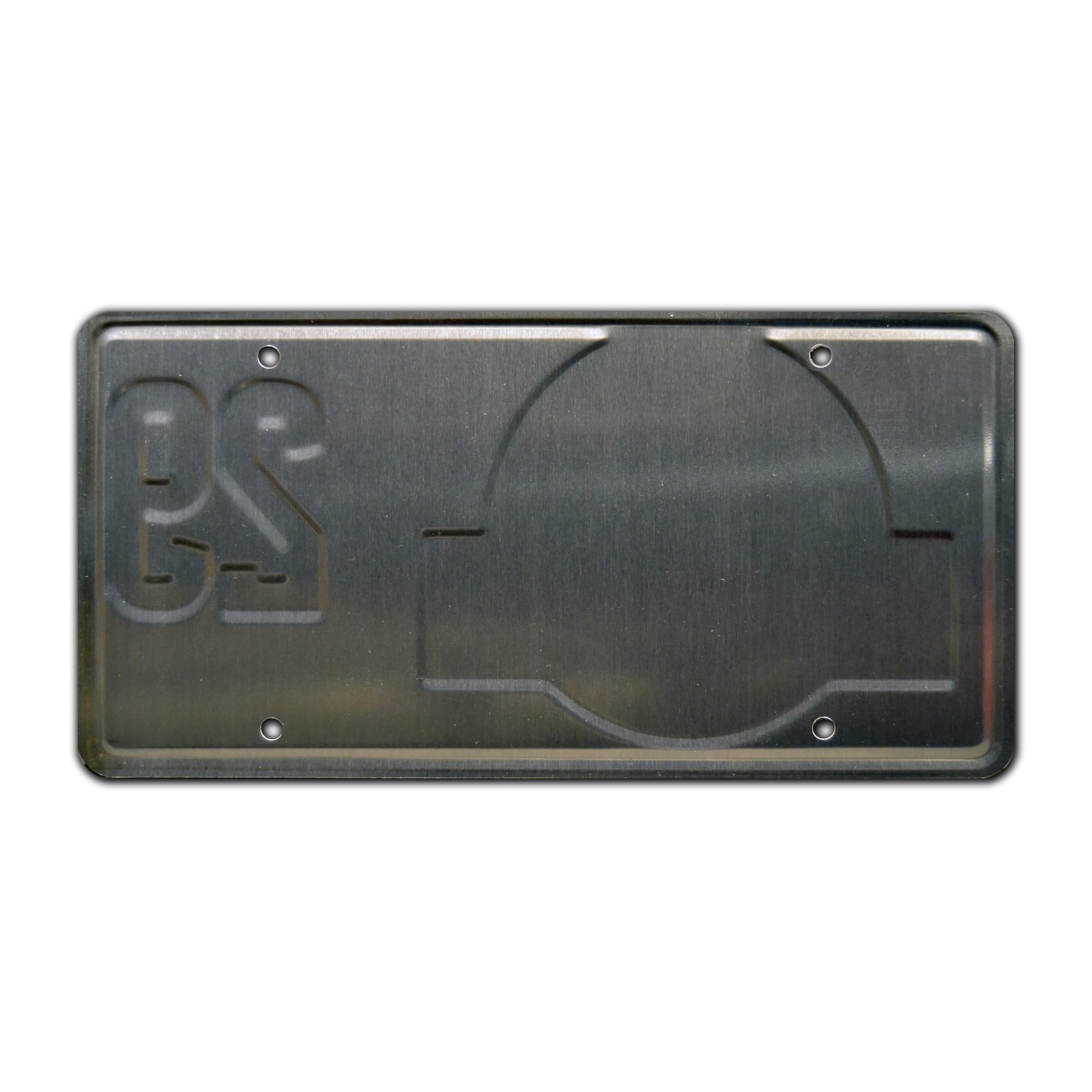 Jurassic Trilogy | #29 | Metal Stamped License Plate
