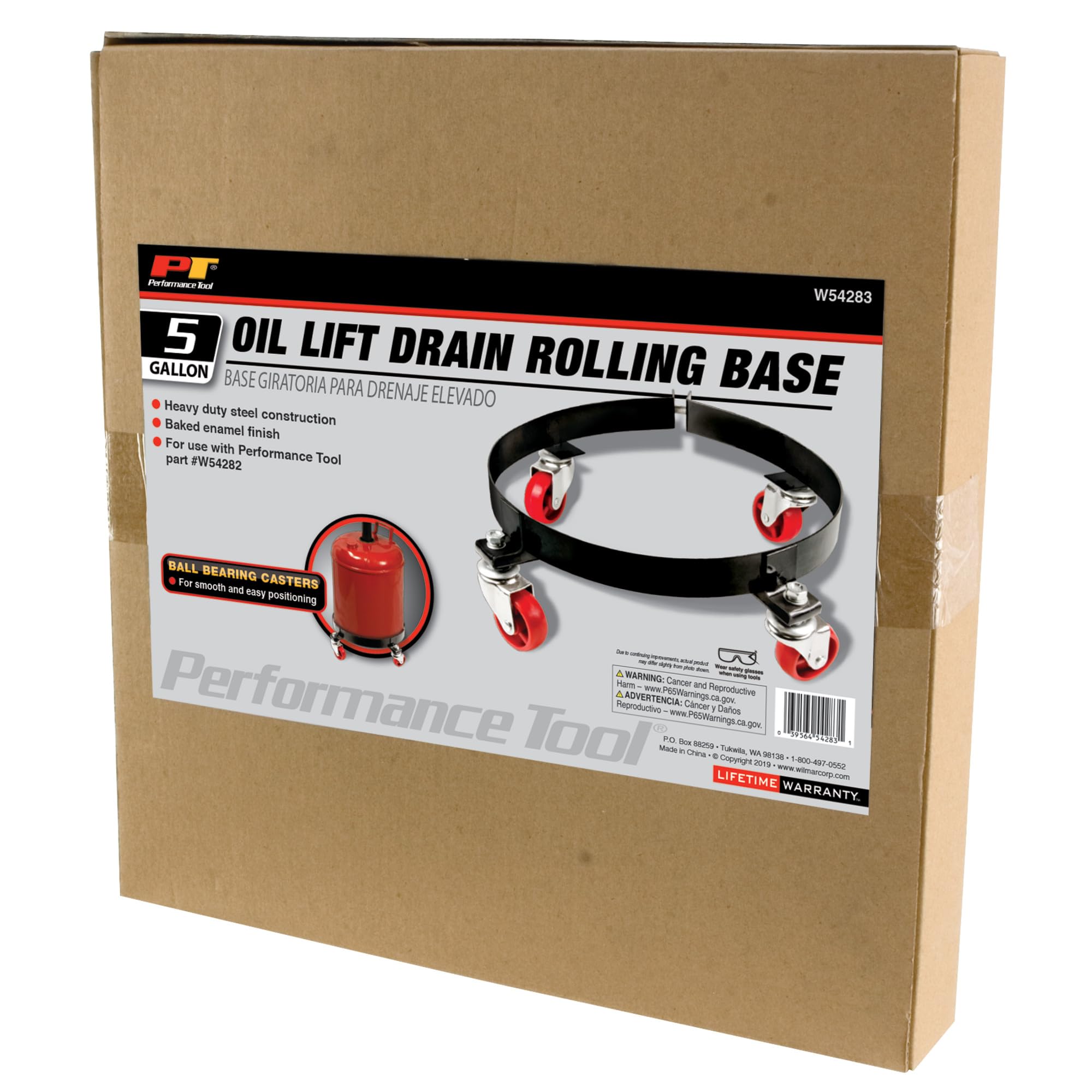 Performance Tool W54283 Rolling Base for Lift Drain