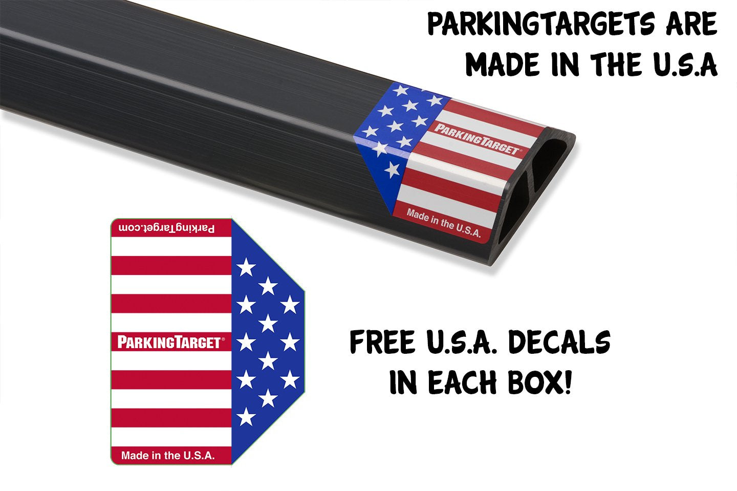 Ipi-100 16'' (1 Pack): Parking Aid, Heavy Duty, Easy To Install, Peel & Stick - Only 1 Needed Per Vehicle- Mom And Dad And Usa D