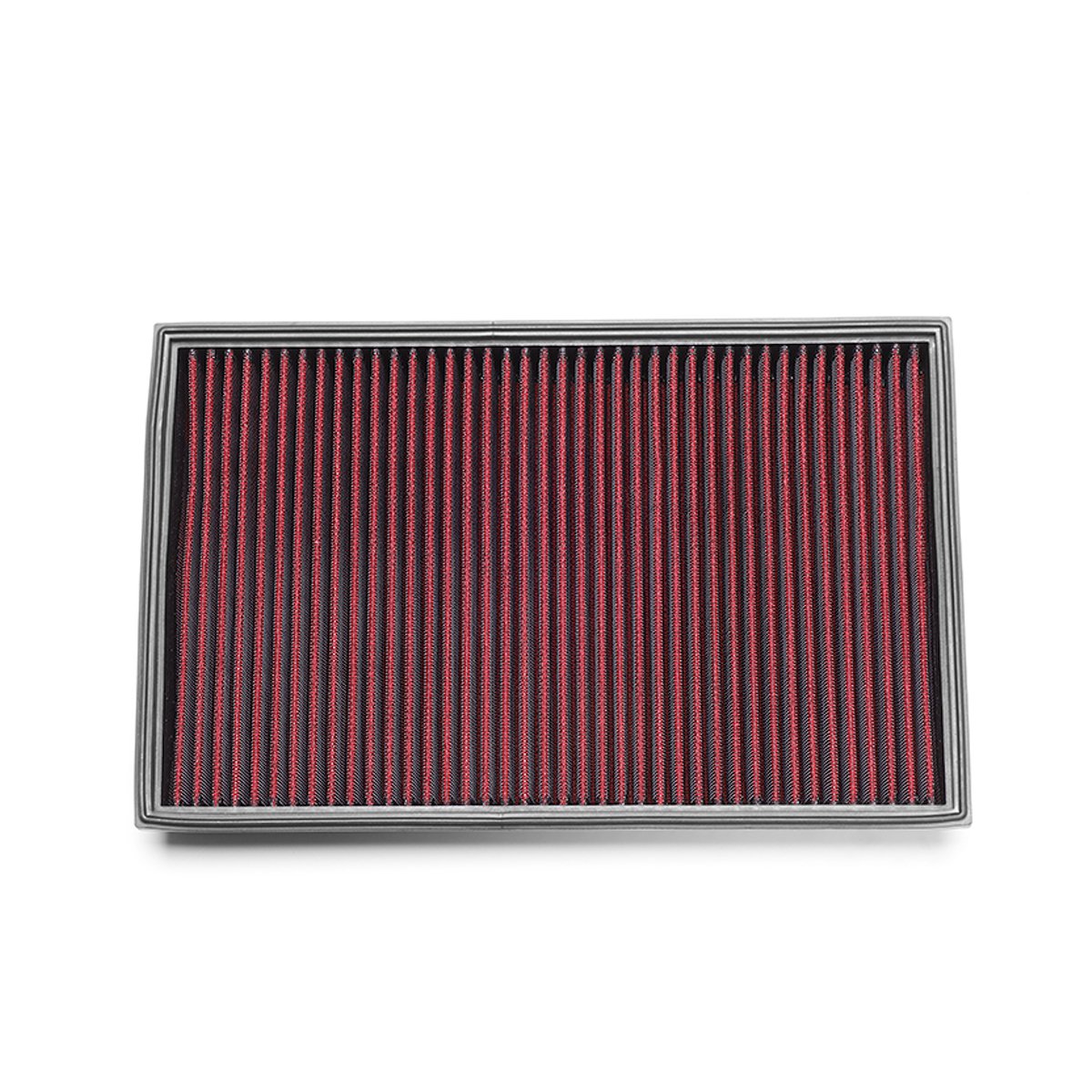 DNA Motoring AFPN-134-RD Clean Air Washable Drop In Panel Air Filter Enhance Engine Performance [Compatible with 09-16 CC / 07-0