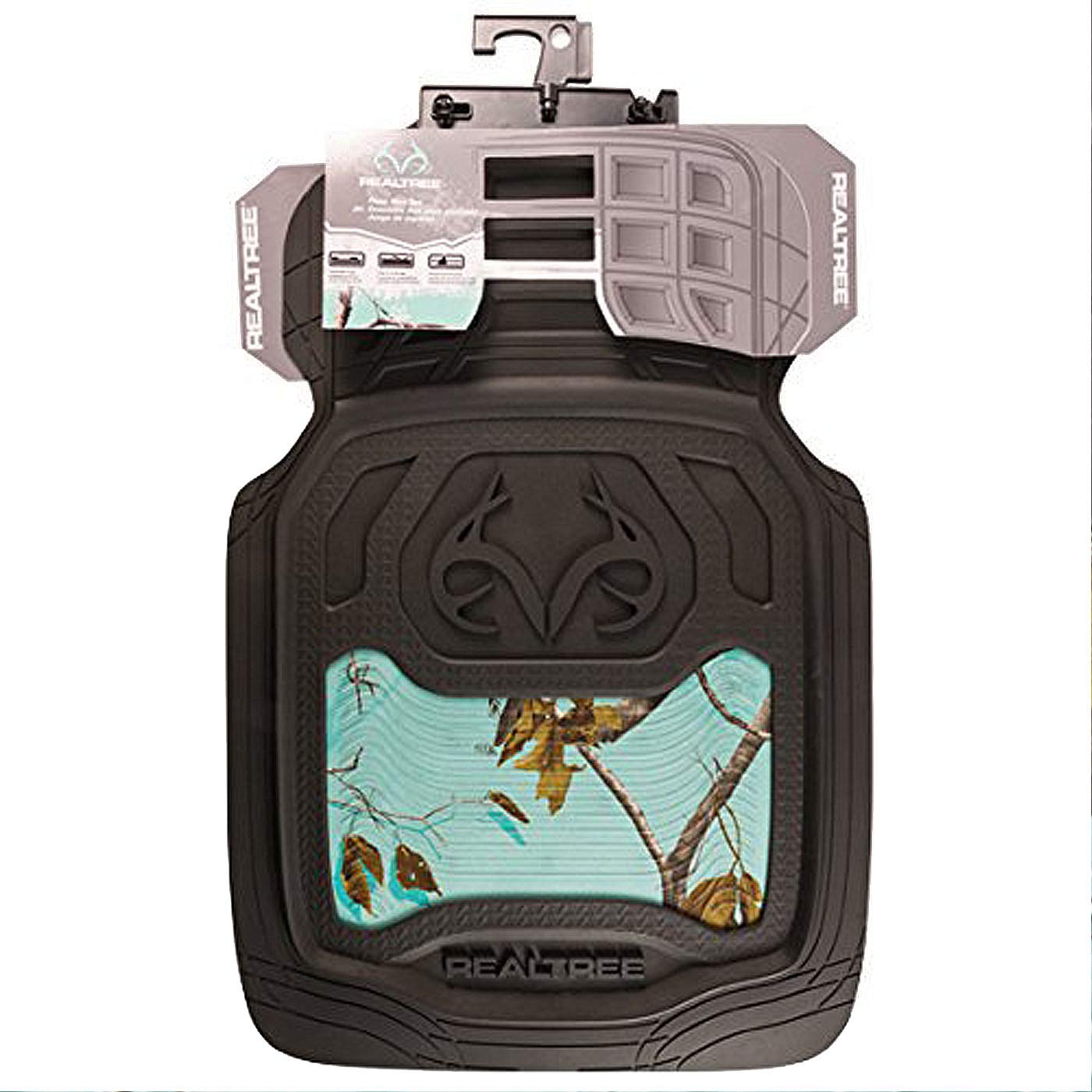 Realtree Camo Front Floor Mats | Apc Cool Mint | Set Of 2