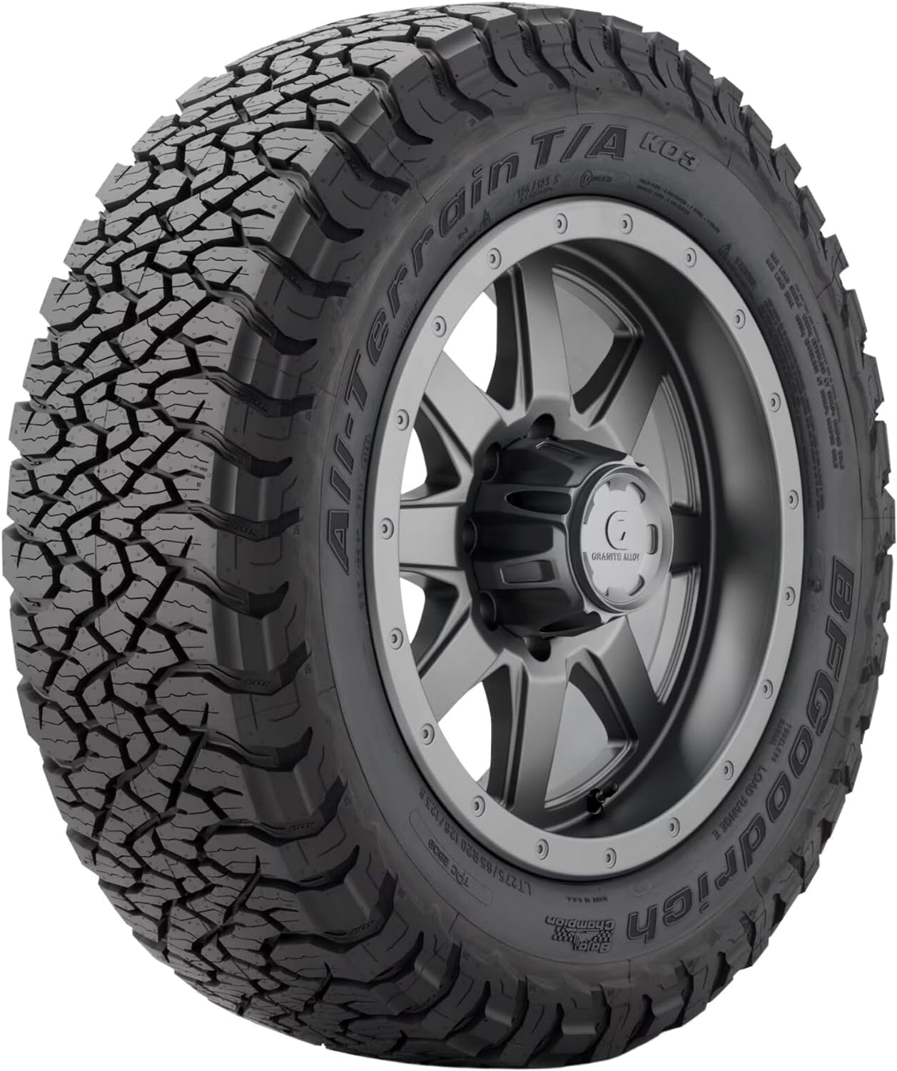 BFGoodrich All-Terrain T/A KO3 Car Tire for Light Trucks, SUVs, and Crossovers, LT325/60R20/F 128S