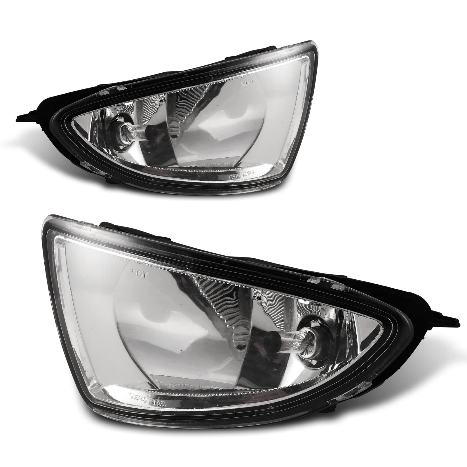 Autofree Fog Lights For Honda Civic 2004 2005 2/4 Door With H8 12V35W Fog Lamps Assembly Replacement Included Wiring Kits & Swit