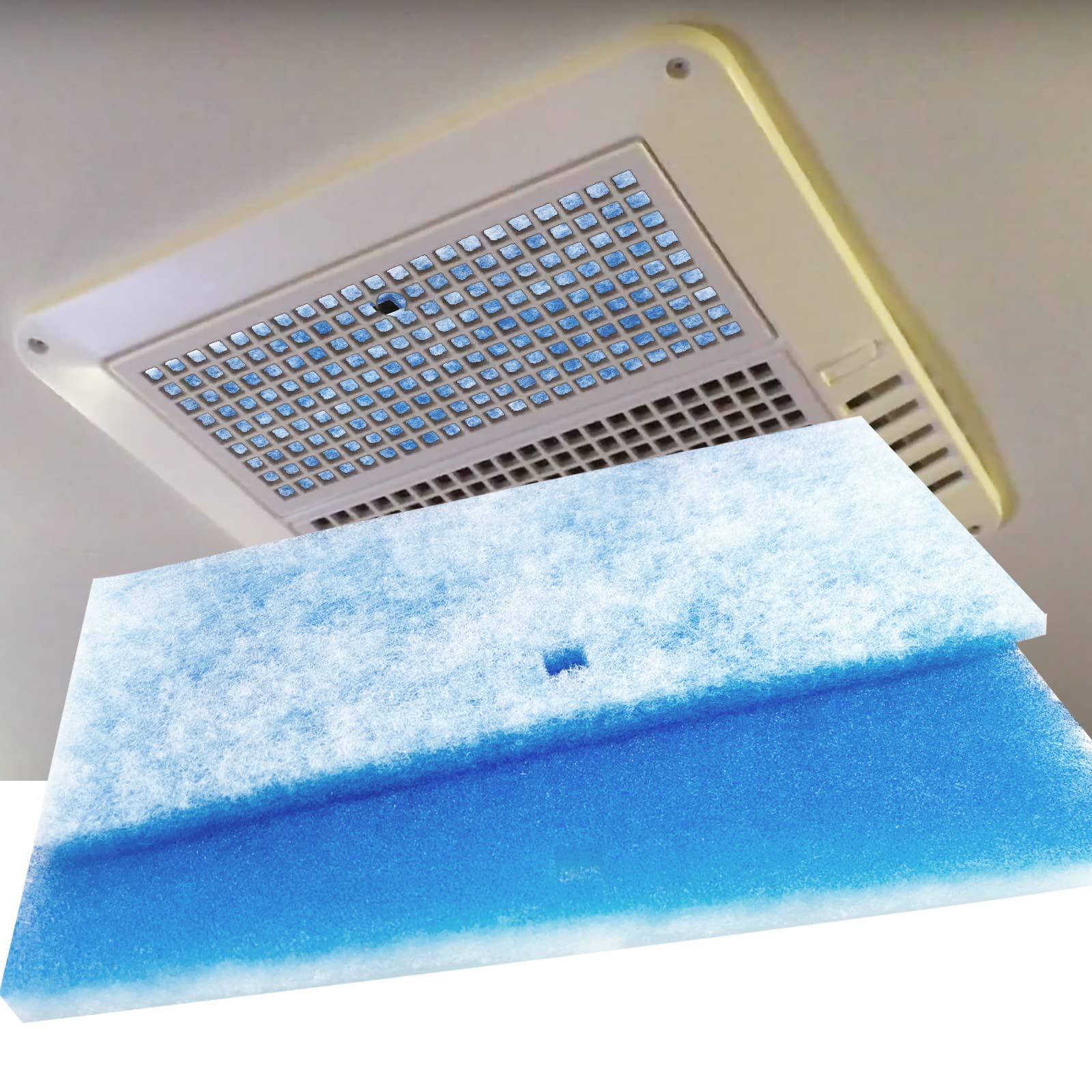 Rv Ac Filter 6 X 14 Inch Rv Air Filters For Air Conditioner Vent, Merv 6 Ac Filter For Cleaner Air 2 Filters