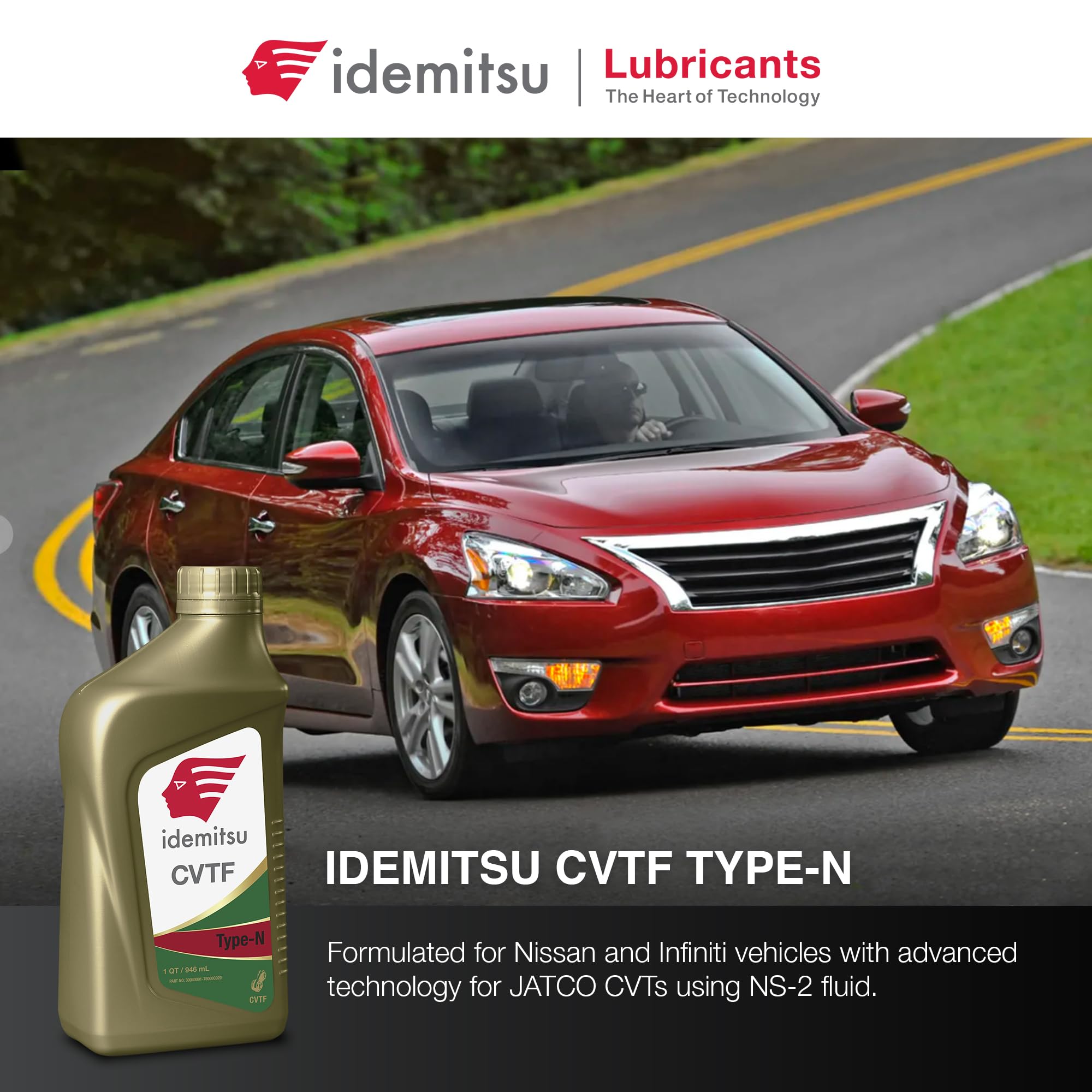 Idemitsu CVT Transmission Fluid NS-2, 12 Pack, Plastic, 1qt each - High-Performance Tranny Fluid for Optimal Vehicle Performance