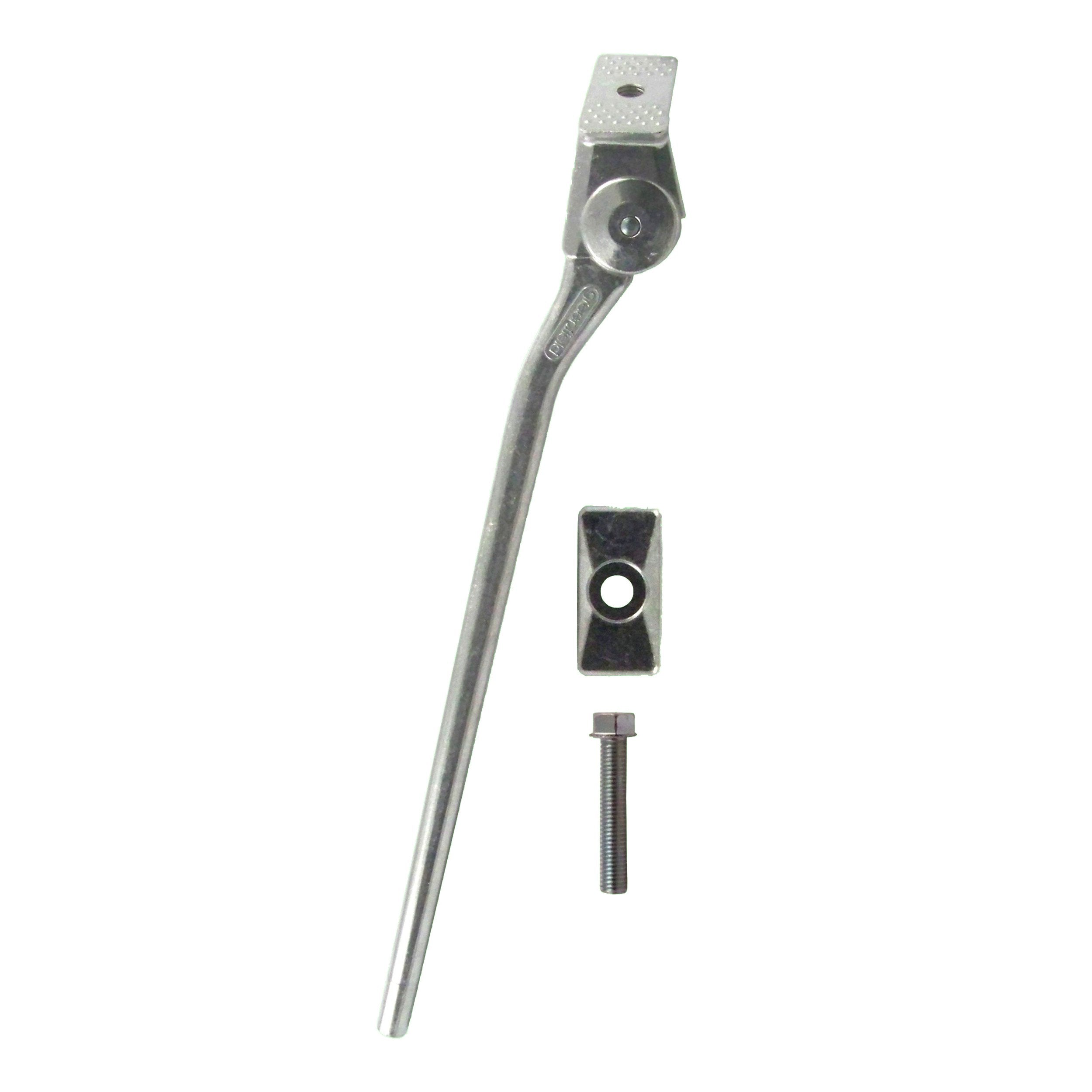 Greenfield Kickstand, Brushed Aluminum Finish, 285 Mm, 285 Mm (For Bikes 22'''' And Under) (Ks2)