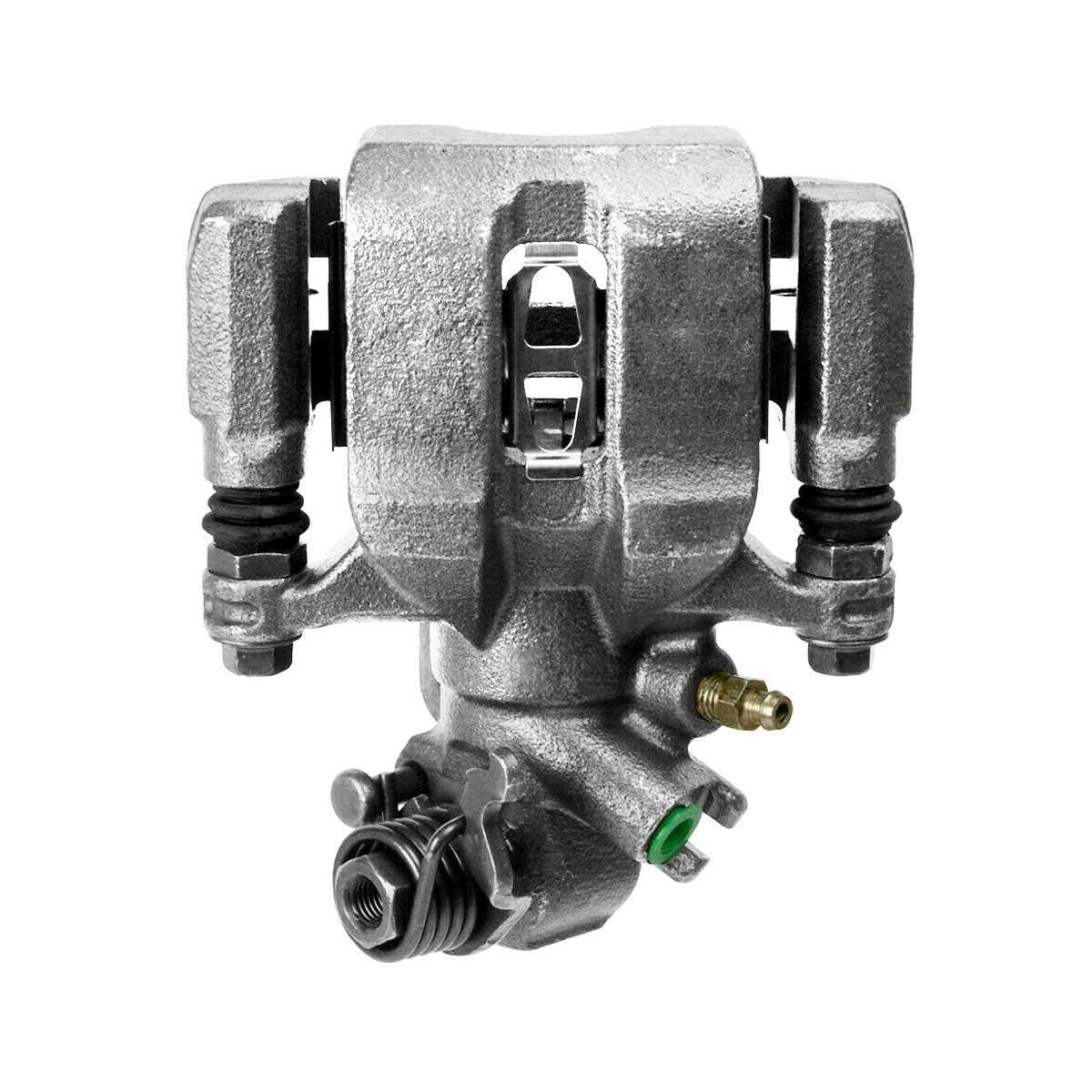Autoshack Rear Brake Caliper Assembly With Bracket Driver Side Replacement For 2006-2014 2015 Honda Civic 2006 2007 2008 2009 2010 2011 Acura Csx 2013-2018 Ilx 1.3L 1.5L 1.8L 2.0L 2.4L Fwd Bc30233